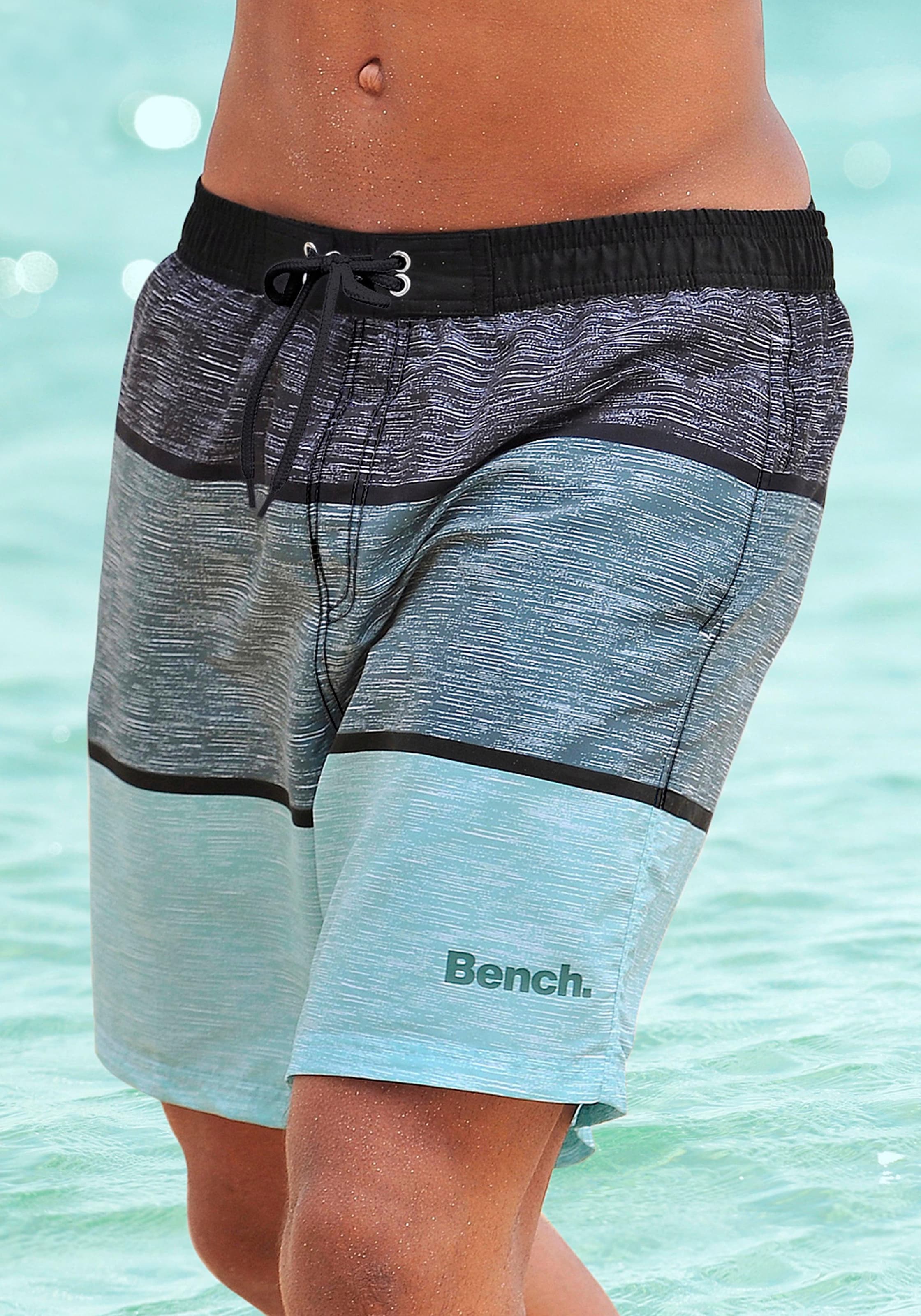 Bench. Badeshorts »Mac«, im trendigen Blockstreifen-Look