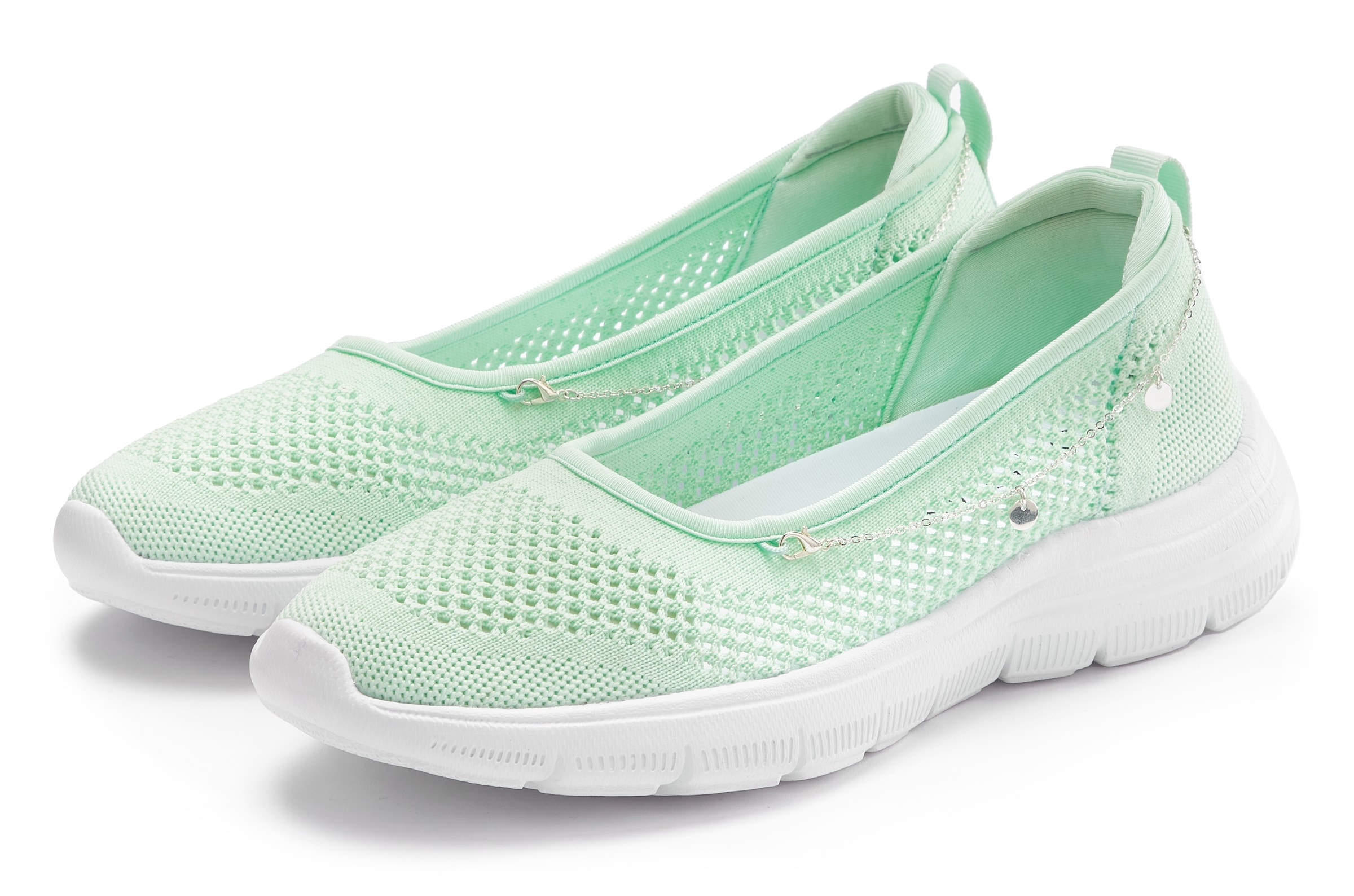 LASCANA Sneaker, Slip-On-Sneaker, Slipper, Ballerina, Halbschuhe VEGAN