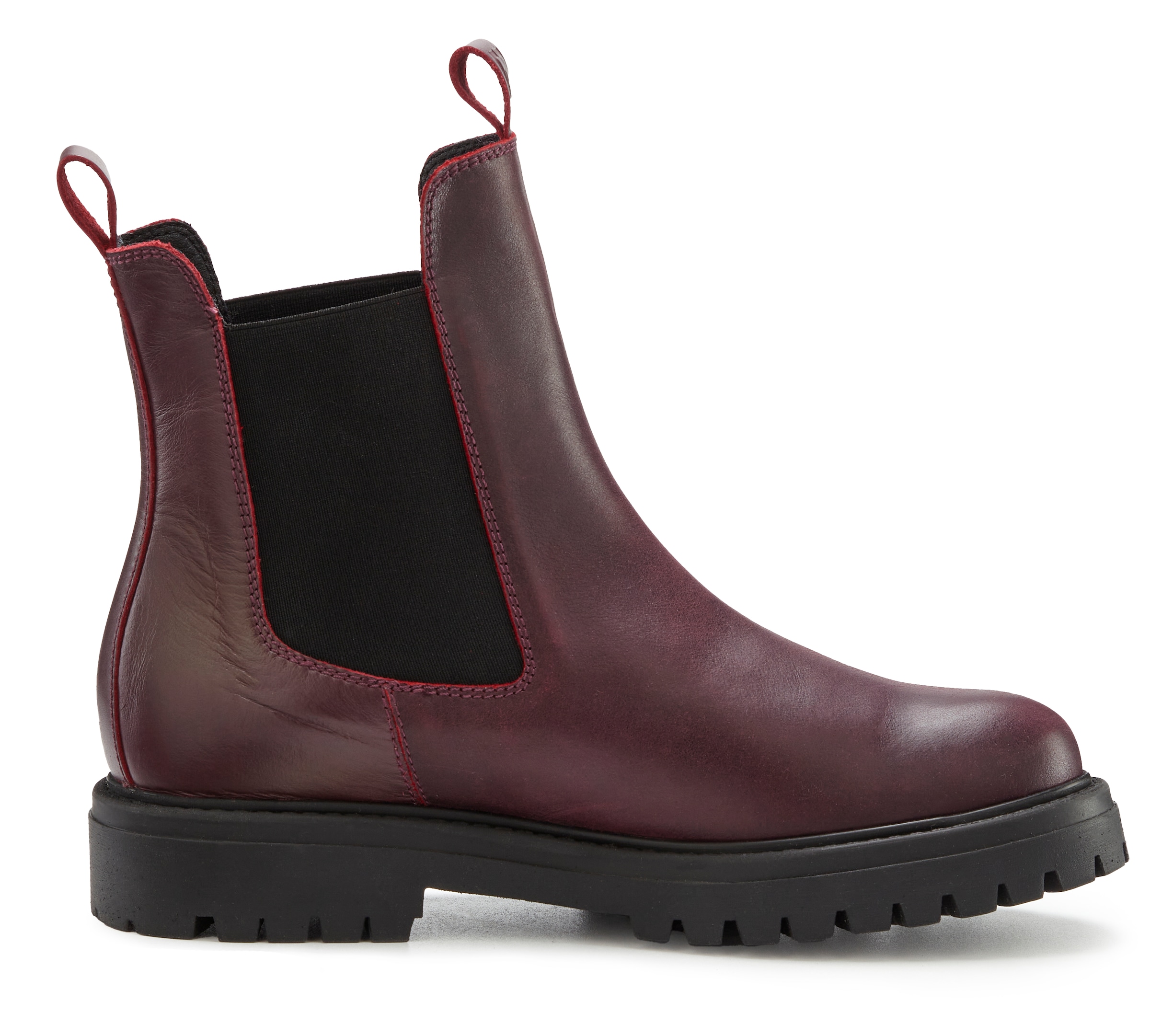 Elbsand Stiefelette  Chelseaboots, Schlupfstiefel, Bikerboots aus Leder