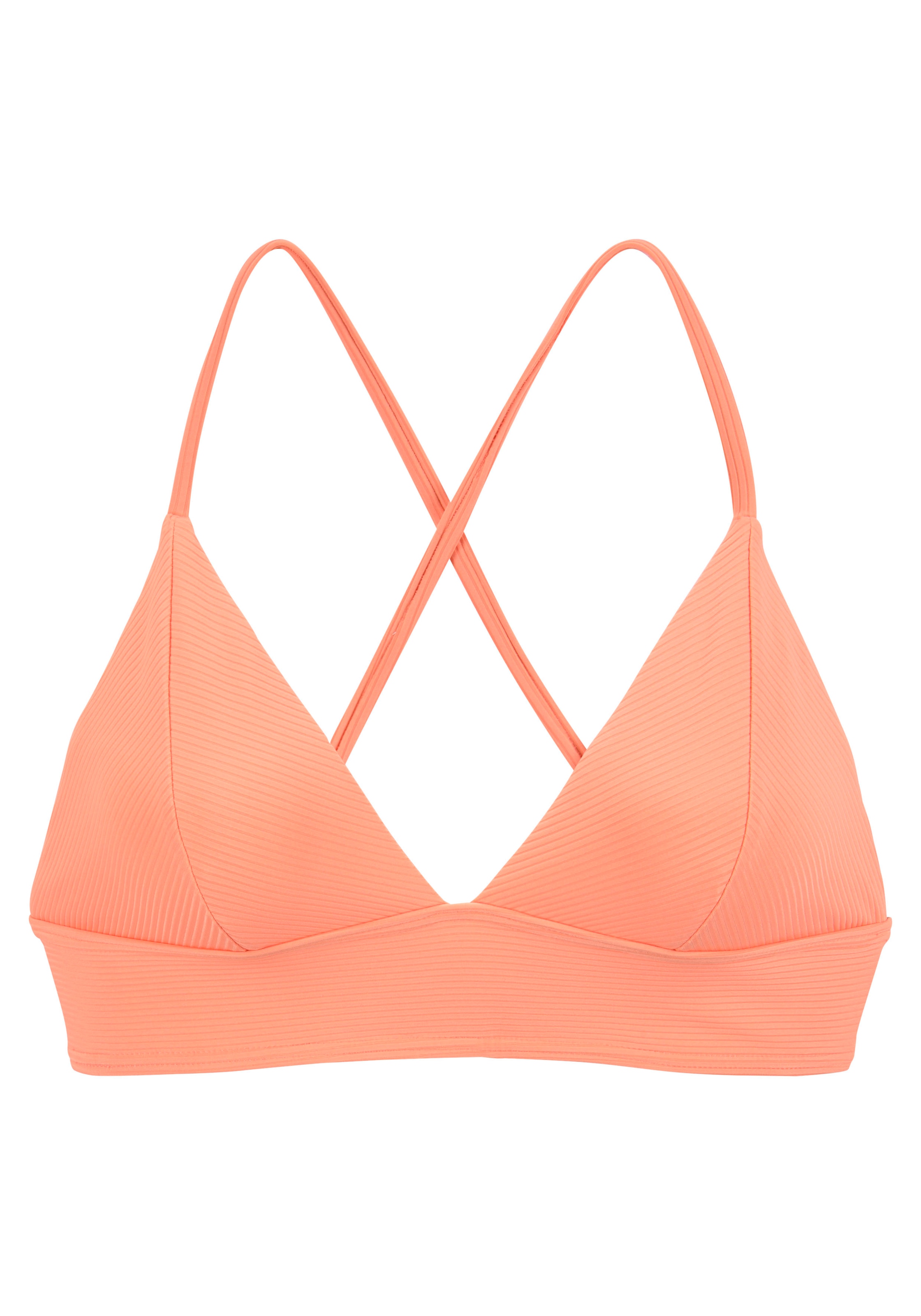 Venice Beach Triangel-Bikini-Top »Lucky«, aus gerippter Strukturware