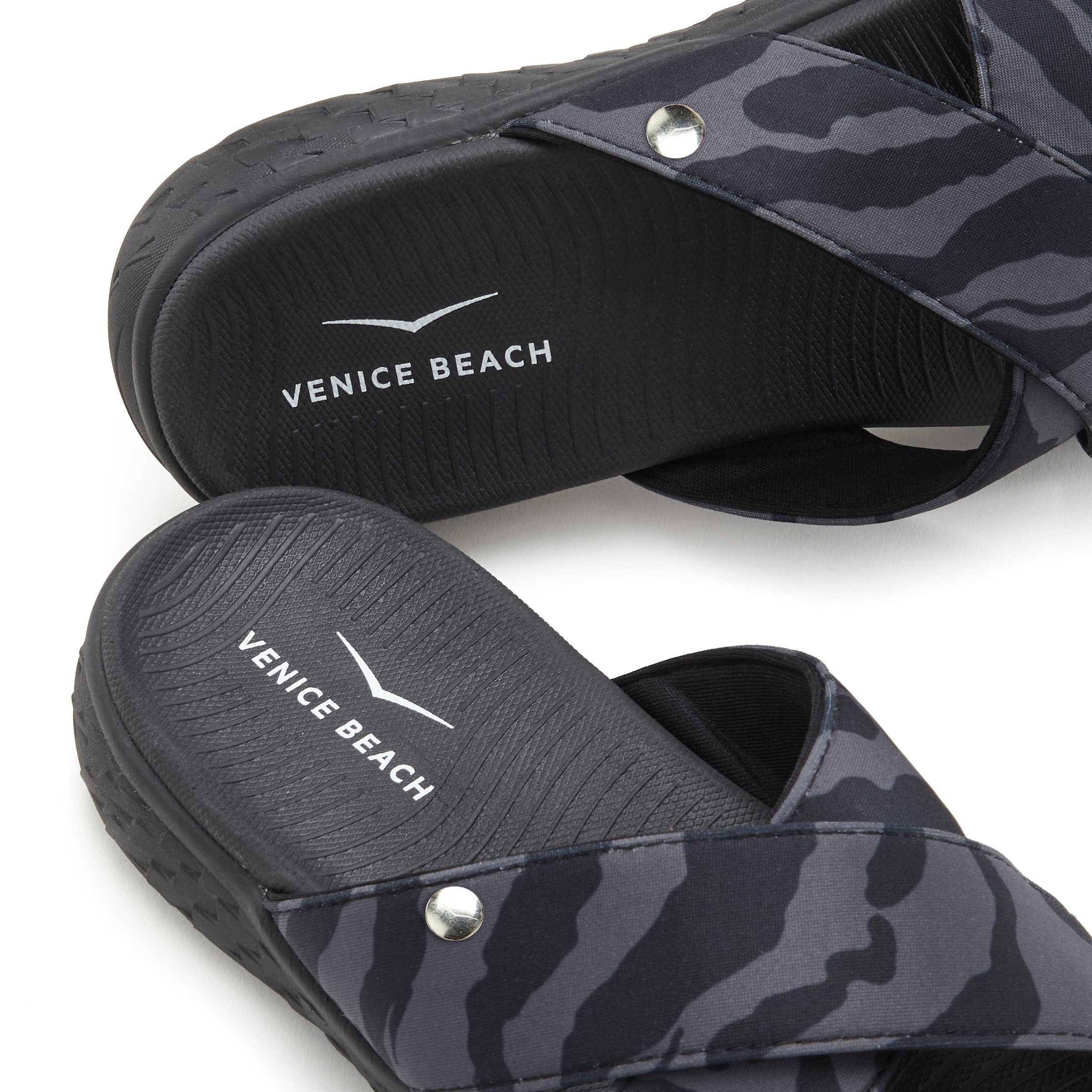 Venice Beach Badepantolette, Pantolette, Mule, Sandale, offener Schuh, Badeschuh VEGAN