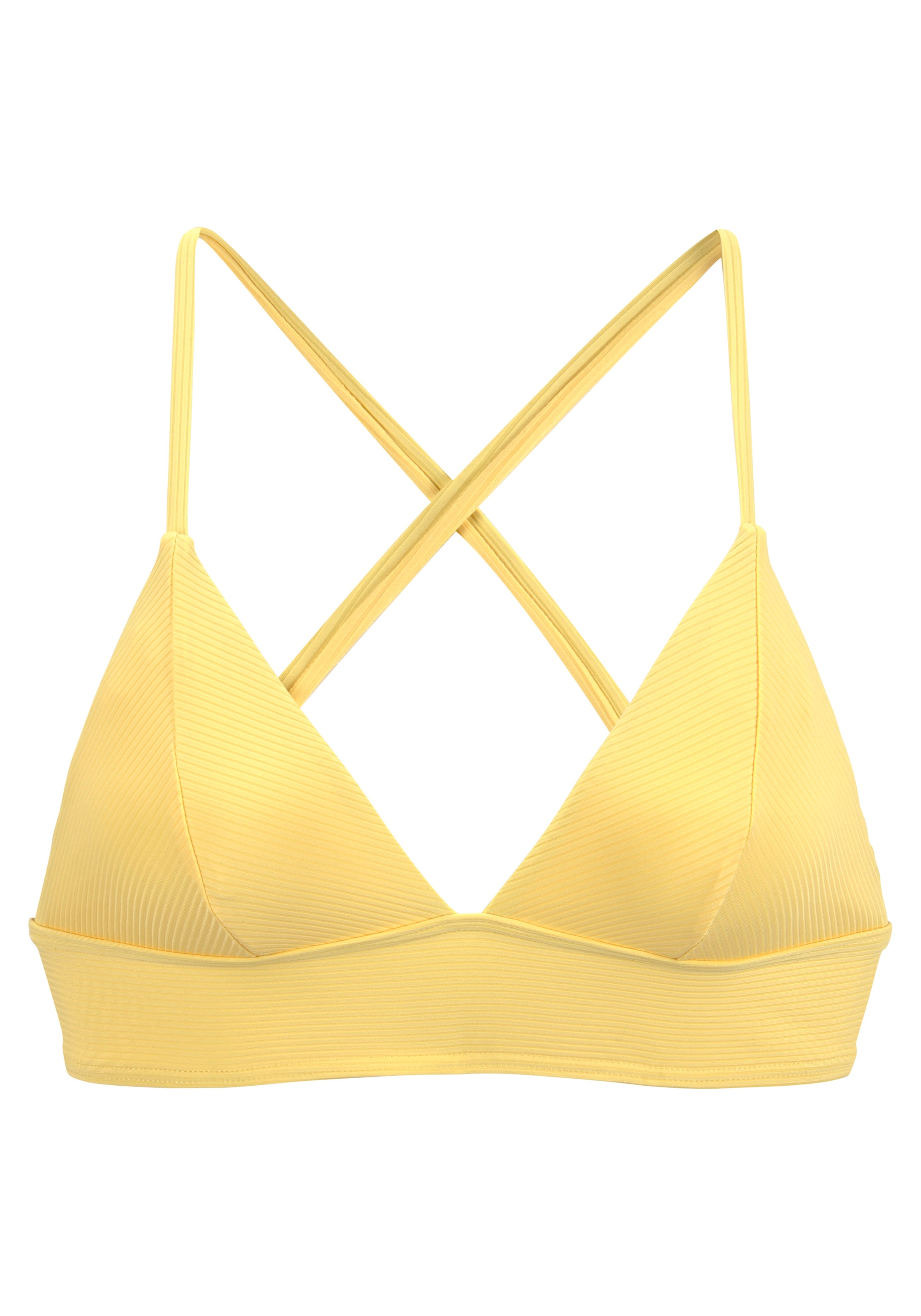 Venice Beach Triangel-Bikini-Top »Lucky«, aus gerippter Strukturware