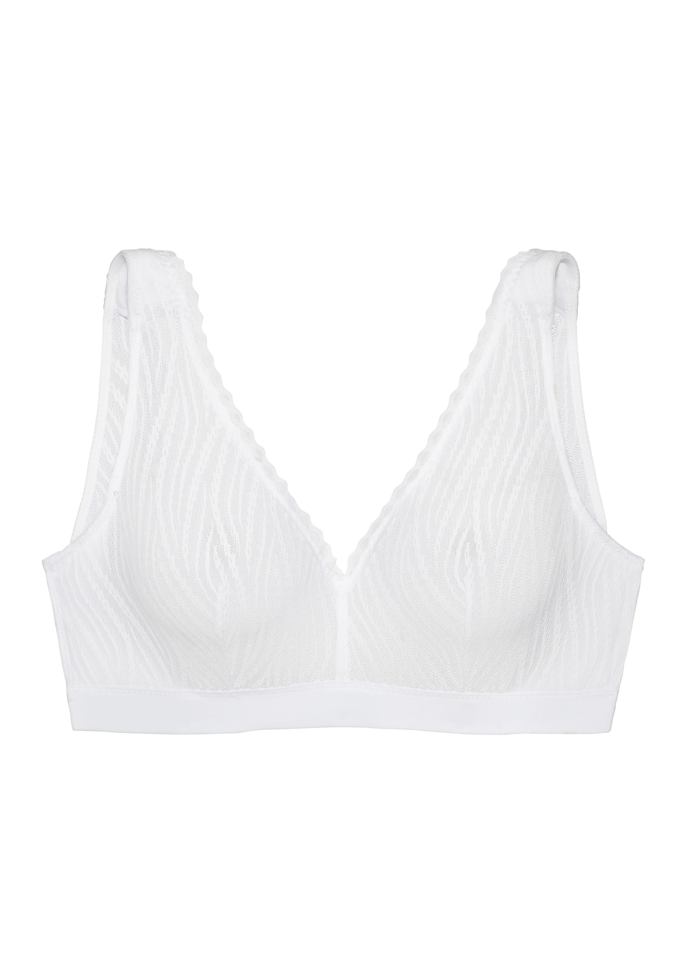 Vivance Entlastungs-BH ohne Bügel, aus Spitze – ideal für große Größen