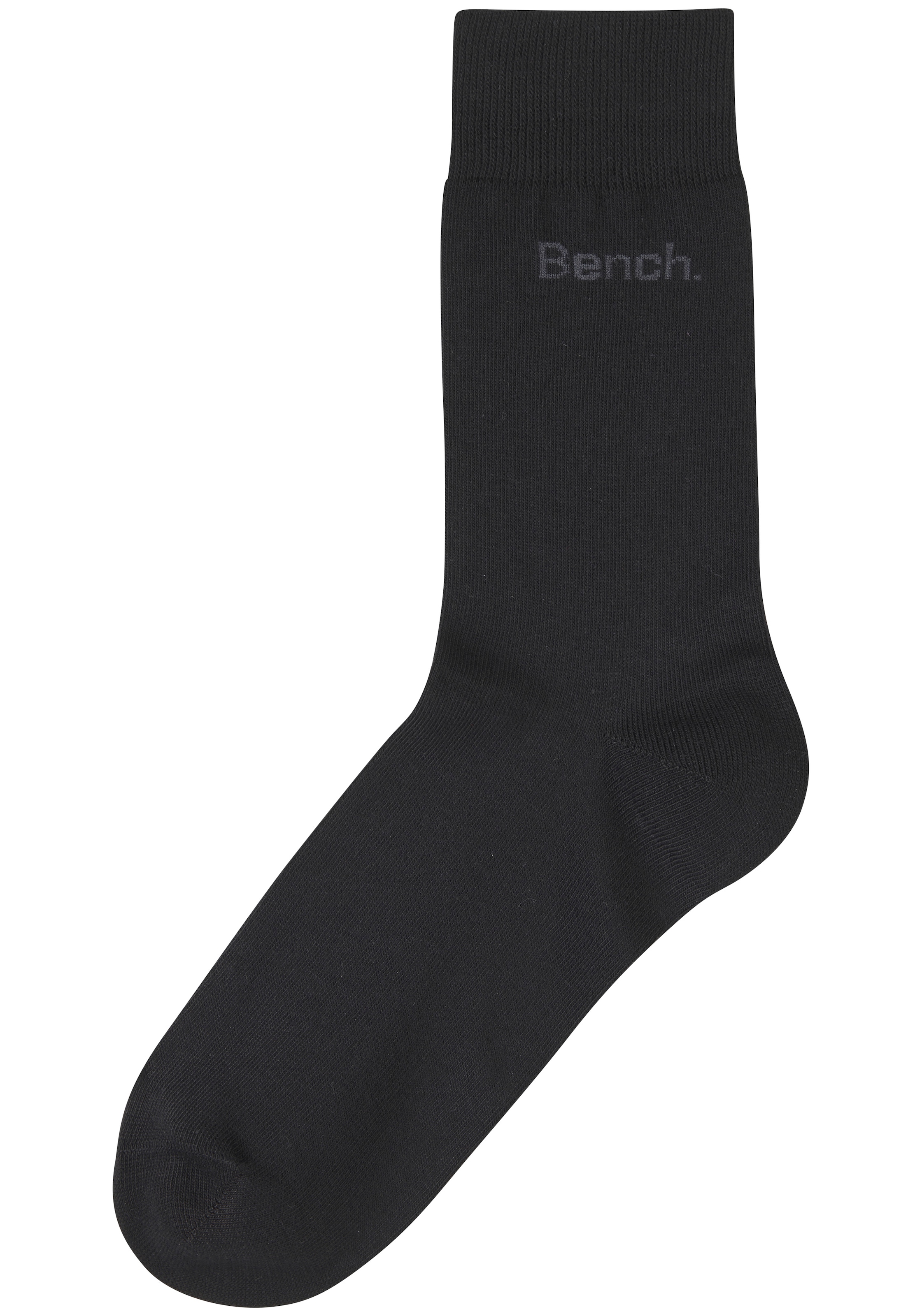 Bench. Basicsocken »Herrensocken für Beruf und Freizeit« Packung, 6 Paar tlg. mit farbigem kleinen Markenlogo