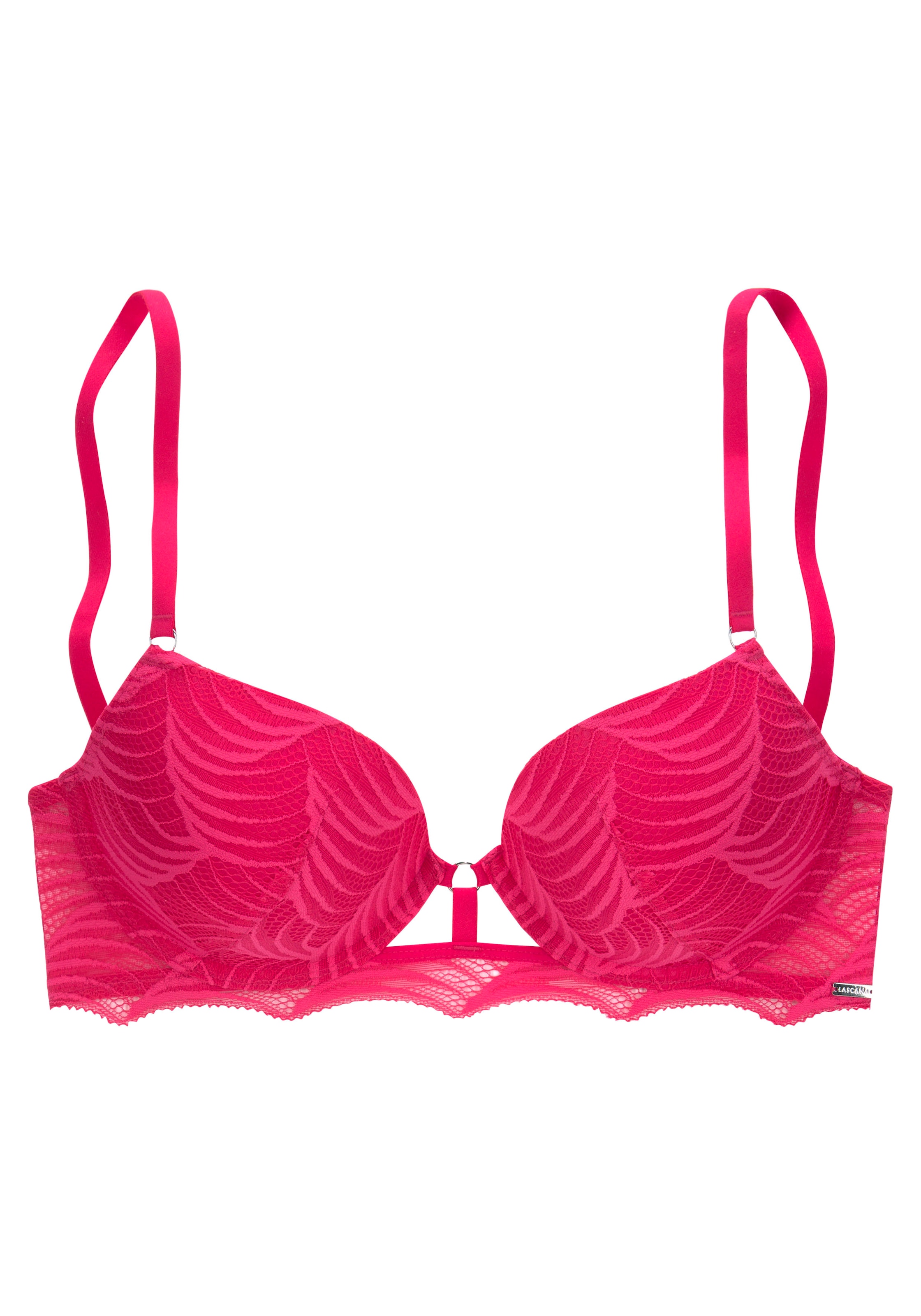 LASCANA Push-up-BH »Marla«, mit integrierten Kissen und modischer Spitze, Dessous