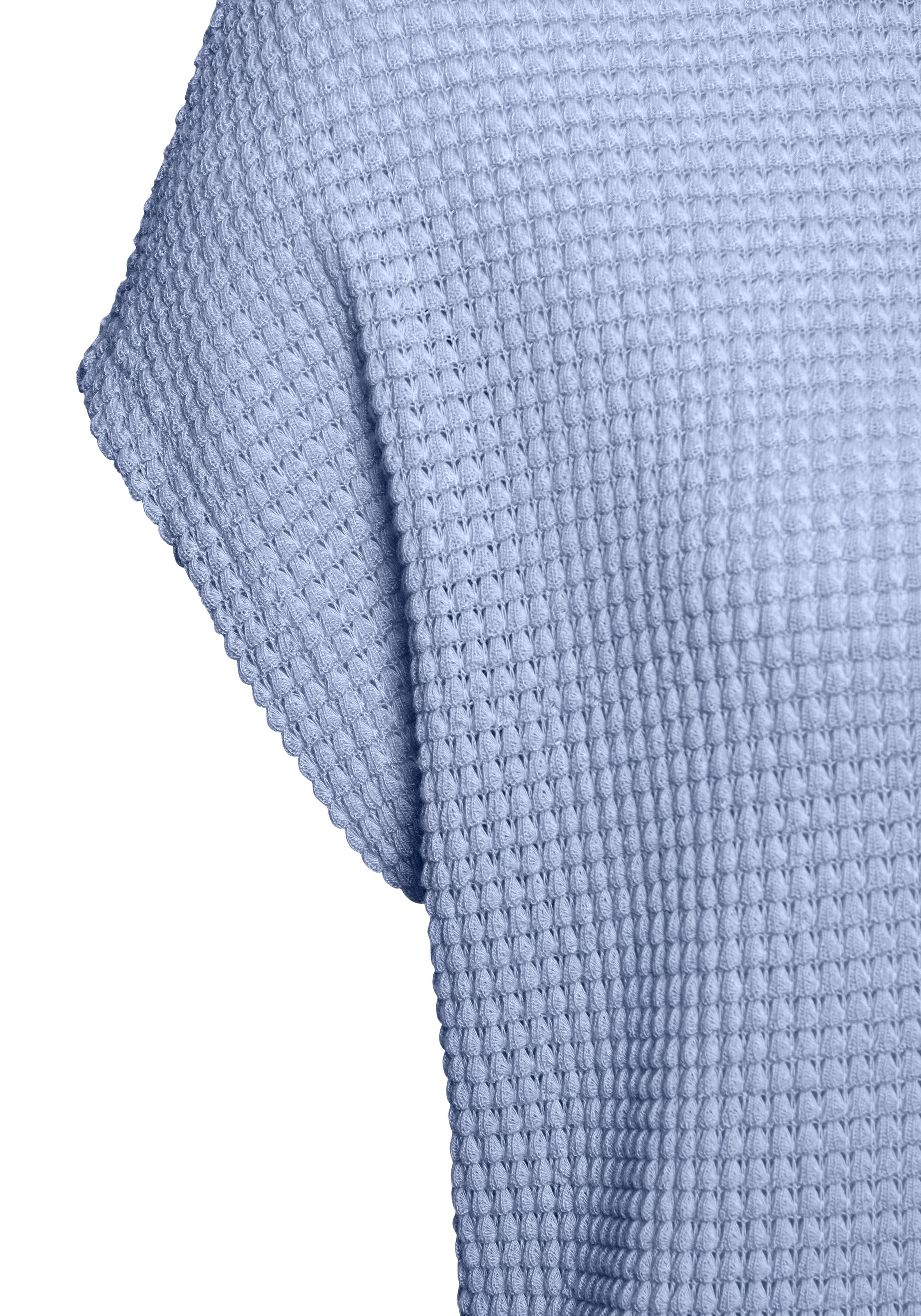 Vivance Kurzarmshirt »aus bügelfreiem Waffelstrick« luftiges Waffelstrickshirt