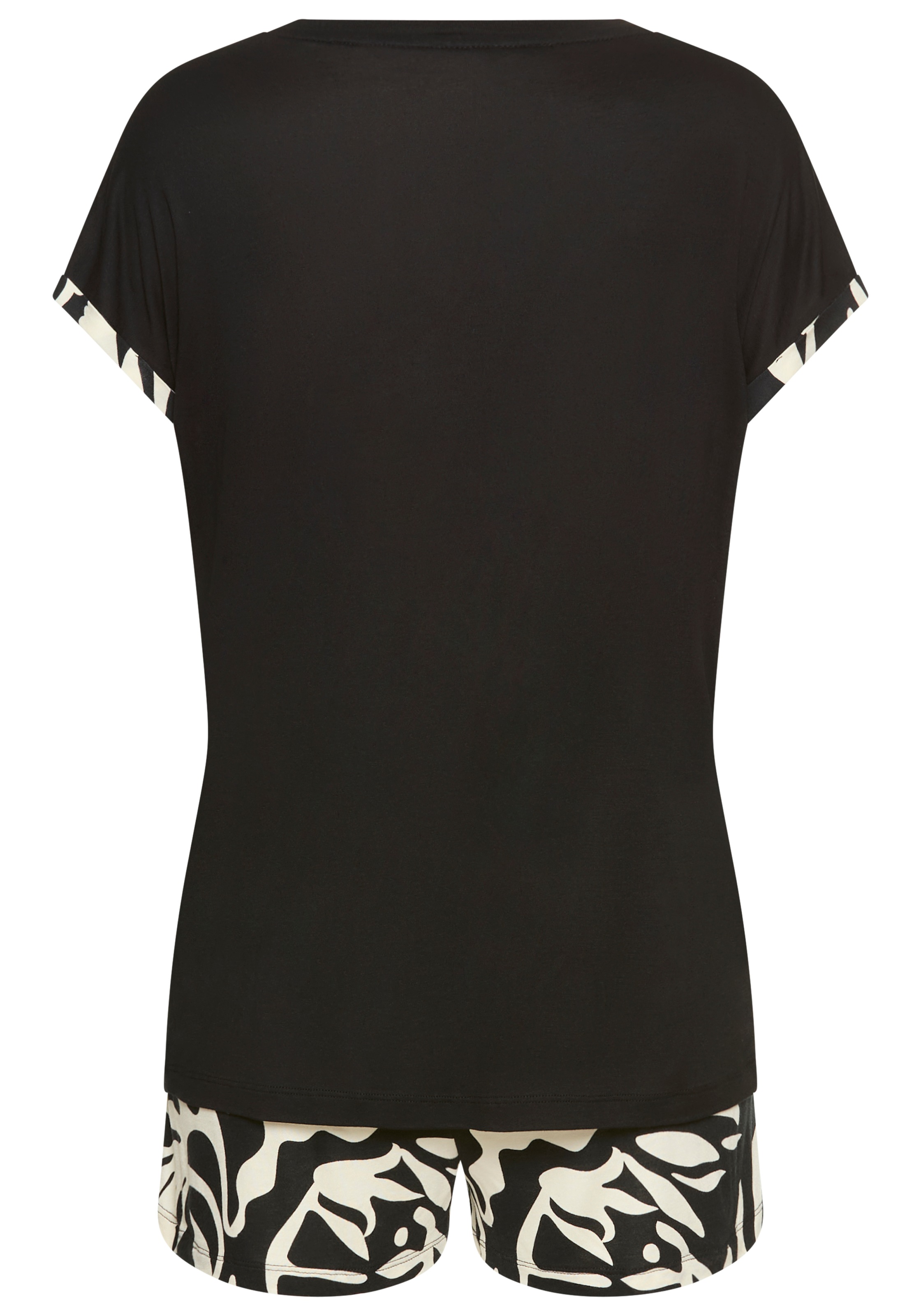 French Connection Shorty 2 im zeitlosen Schwarz-Weiß-Look