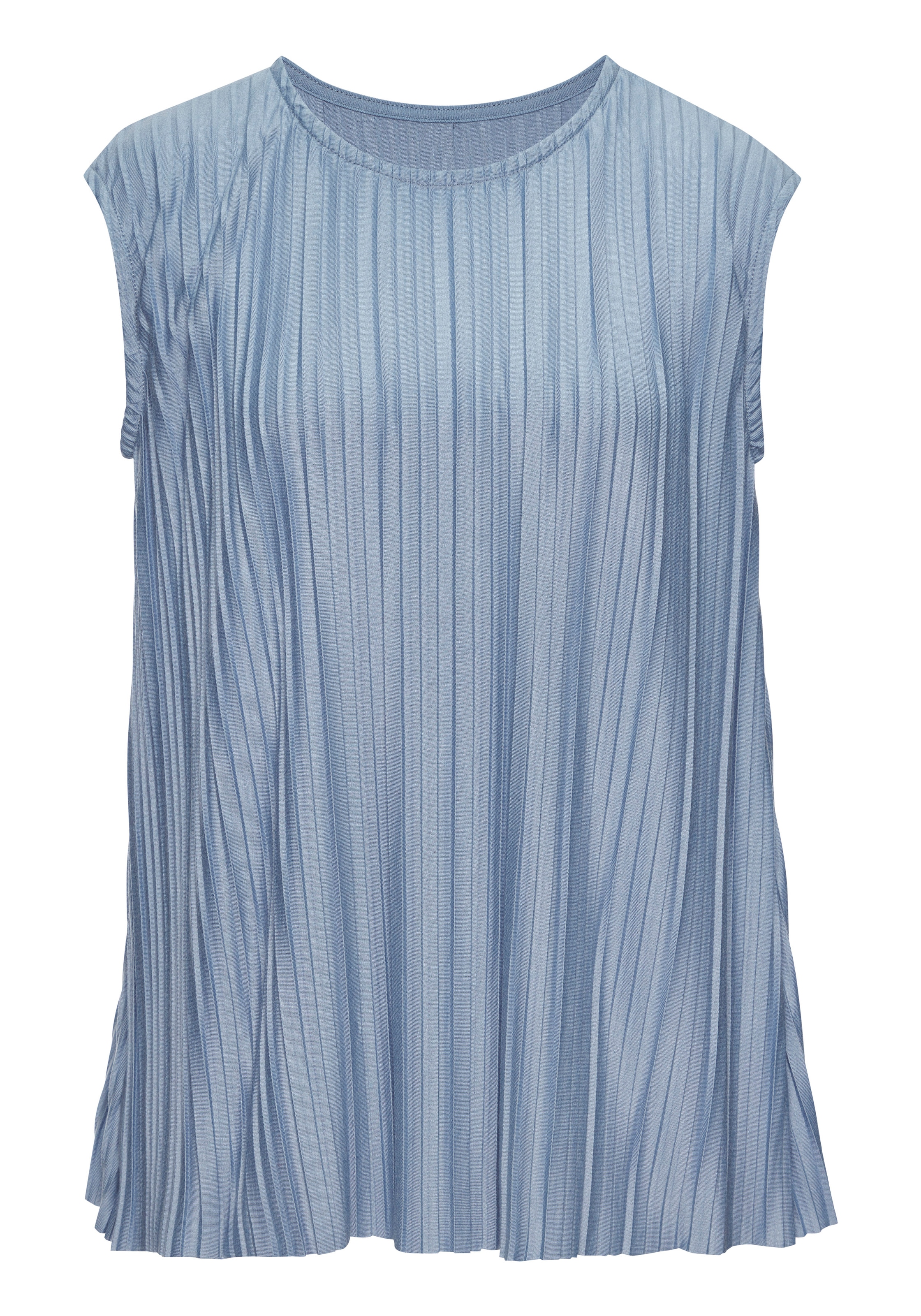LASCANA Pliseetop aus angenehmer Viskose-Mischqualität