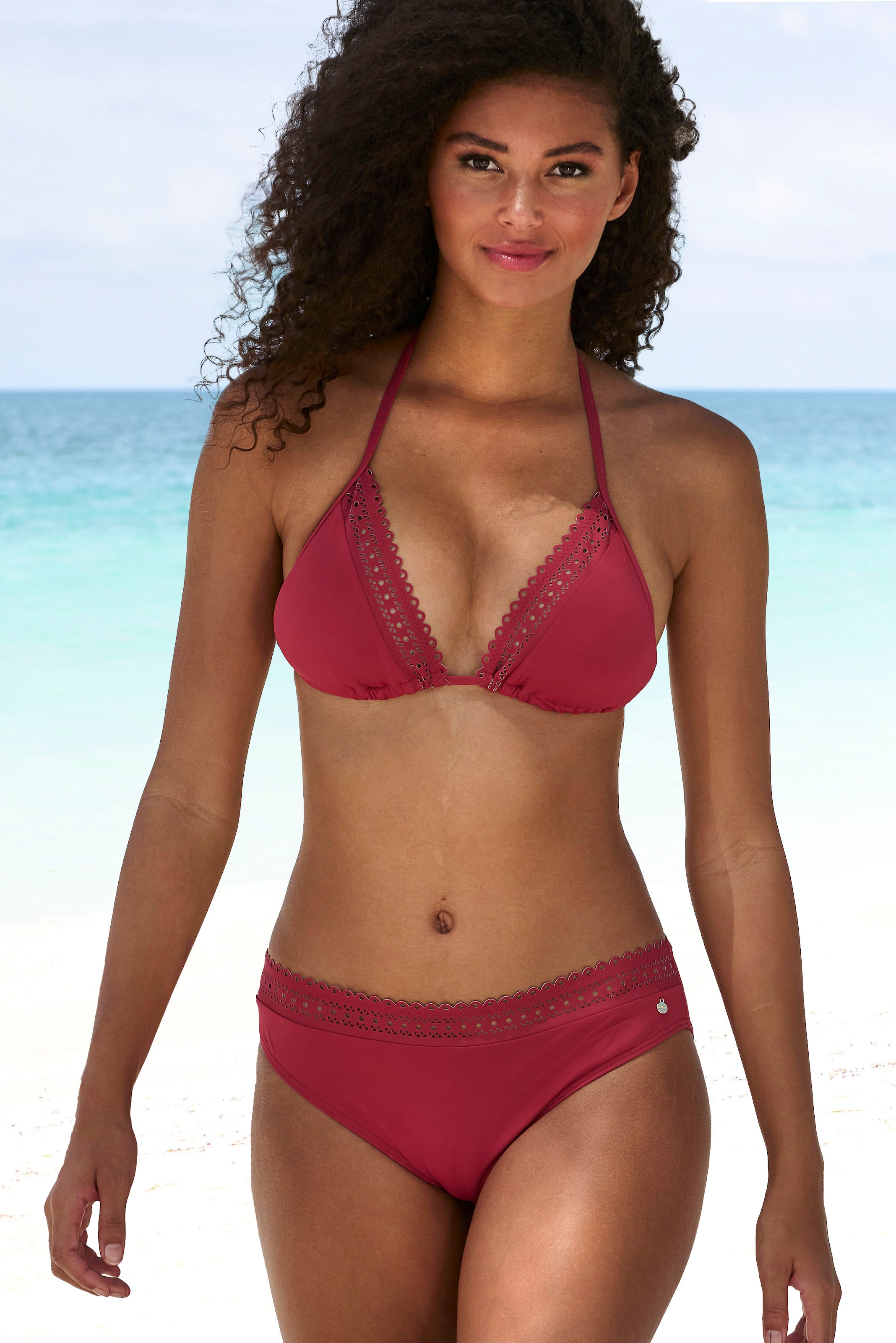 s.Oliver Triangel-Bikini-Top »Aiko« mit Häkeloptik