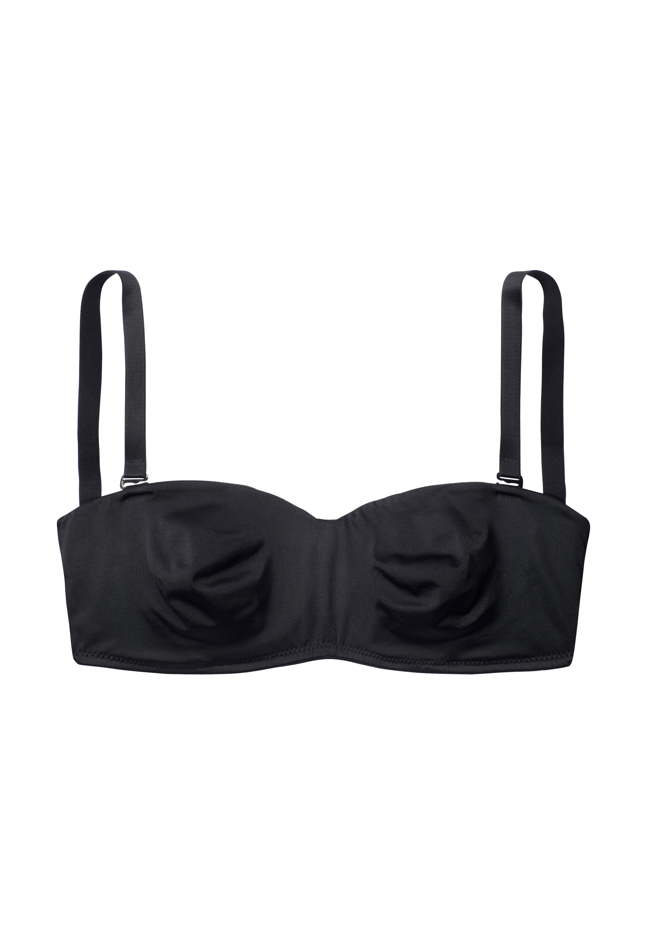 LASCANA T-Shirt-BH, ohne Schale mit abnehmbaren Trägern, Basic Dessous