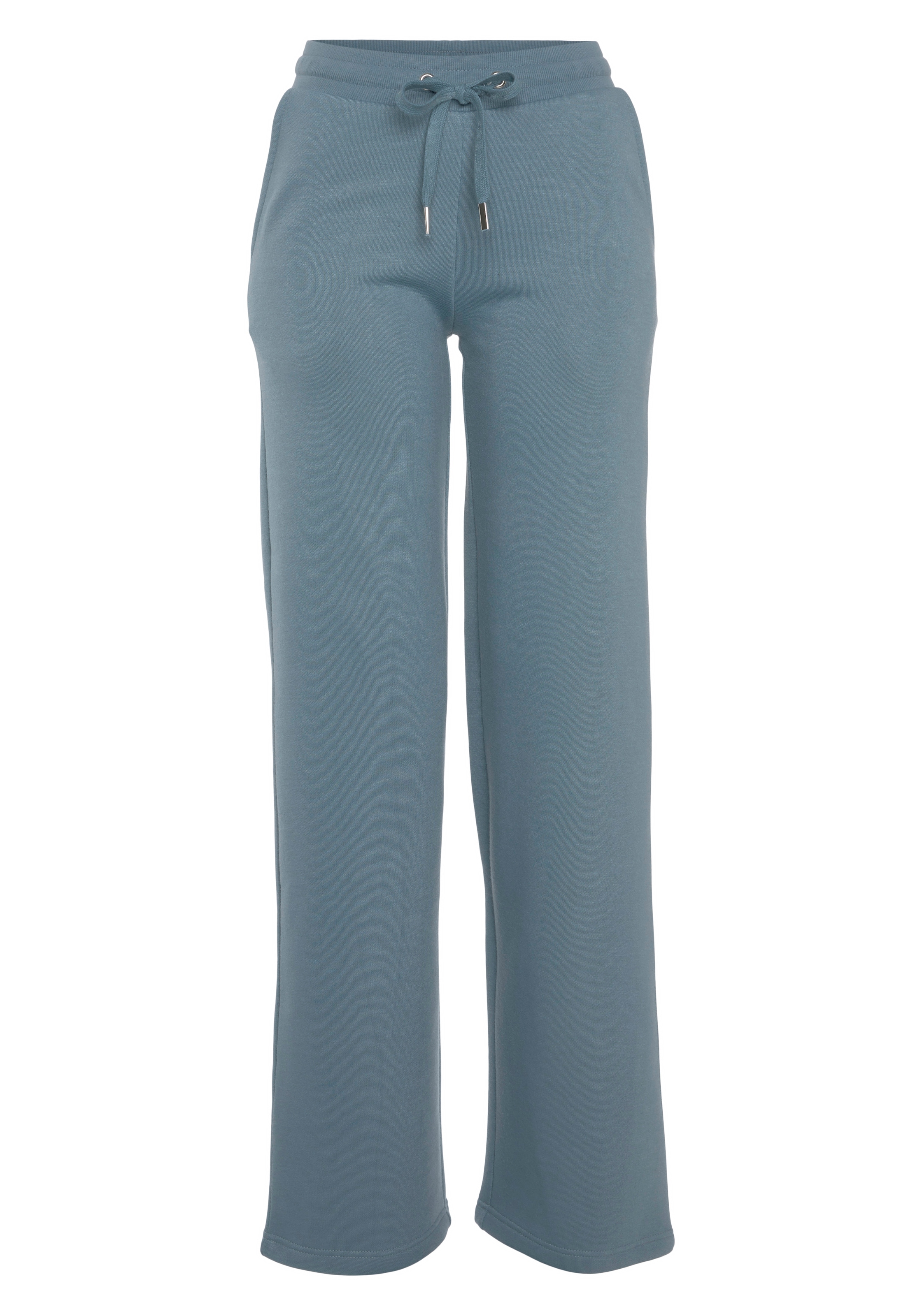Vivance Relaxhose, mit weitem Bein und aus ultraweicher Sweatqualität, Loungewear