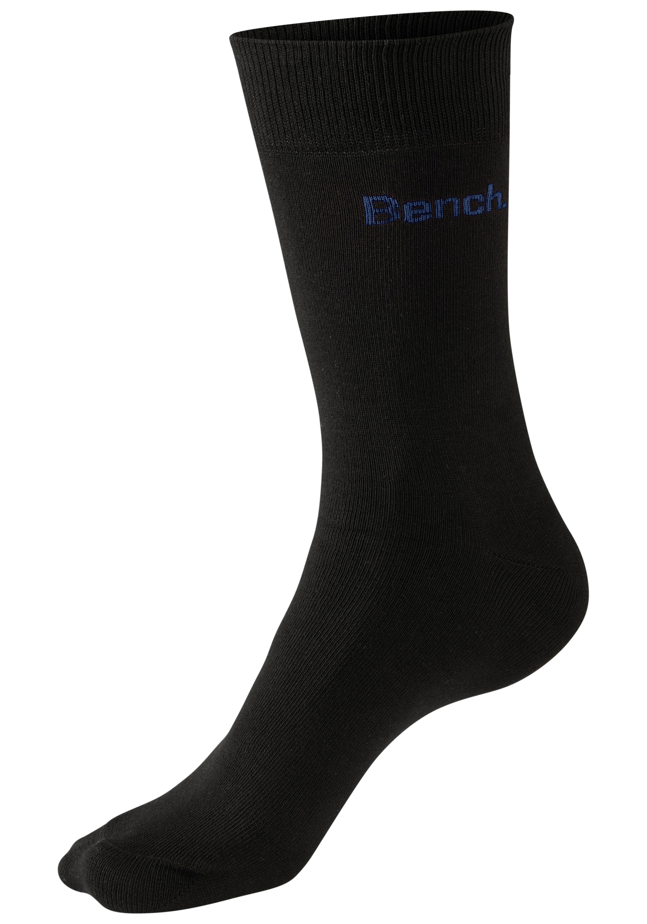 Bench. Basicsocken »Herrensocken für Beruf und Freizeit« Packung, 6 Paar tlg. mit farbigem kleinen Markenlogo