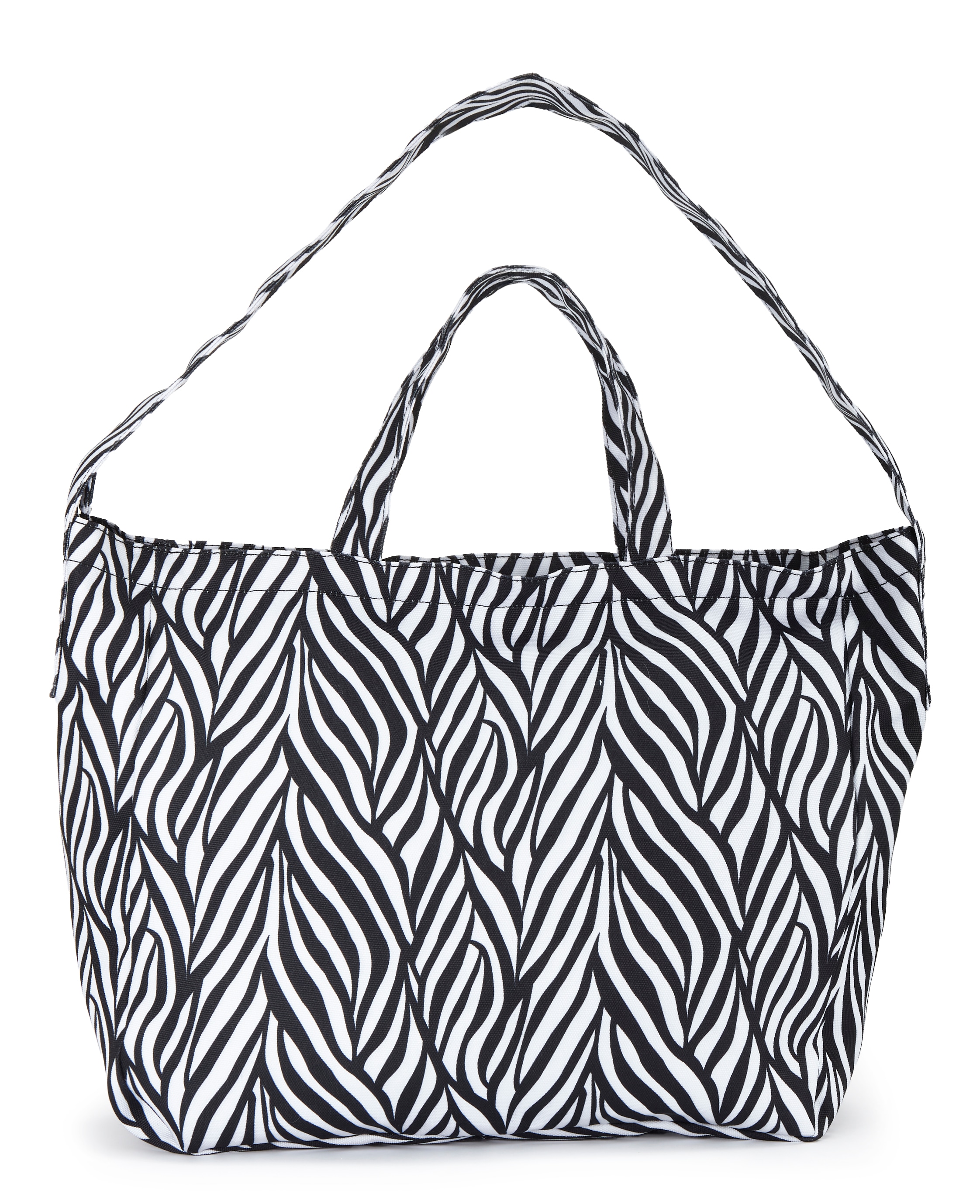 French Connection Shopper »Sommertasche, Badetasche, Schultertasche, Einkaufstasche, Tragetasche« Strandtasche, Handtasche im Animal-Look mit zwei Henkellängen VEGAN