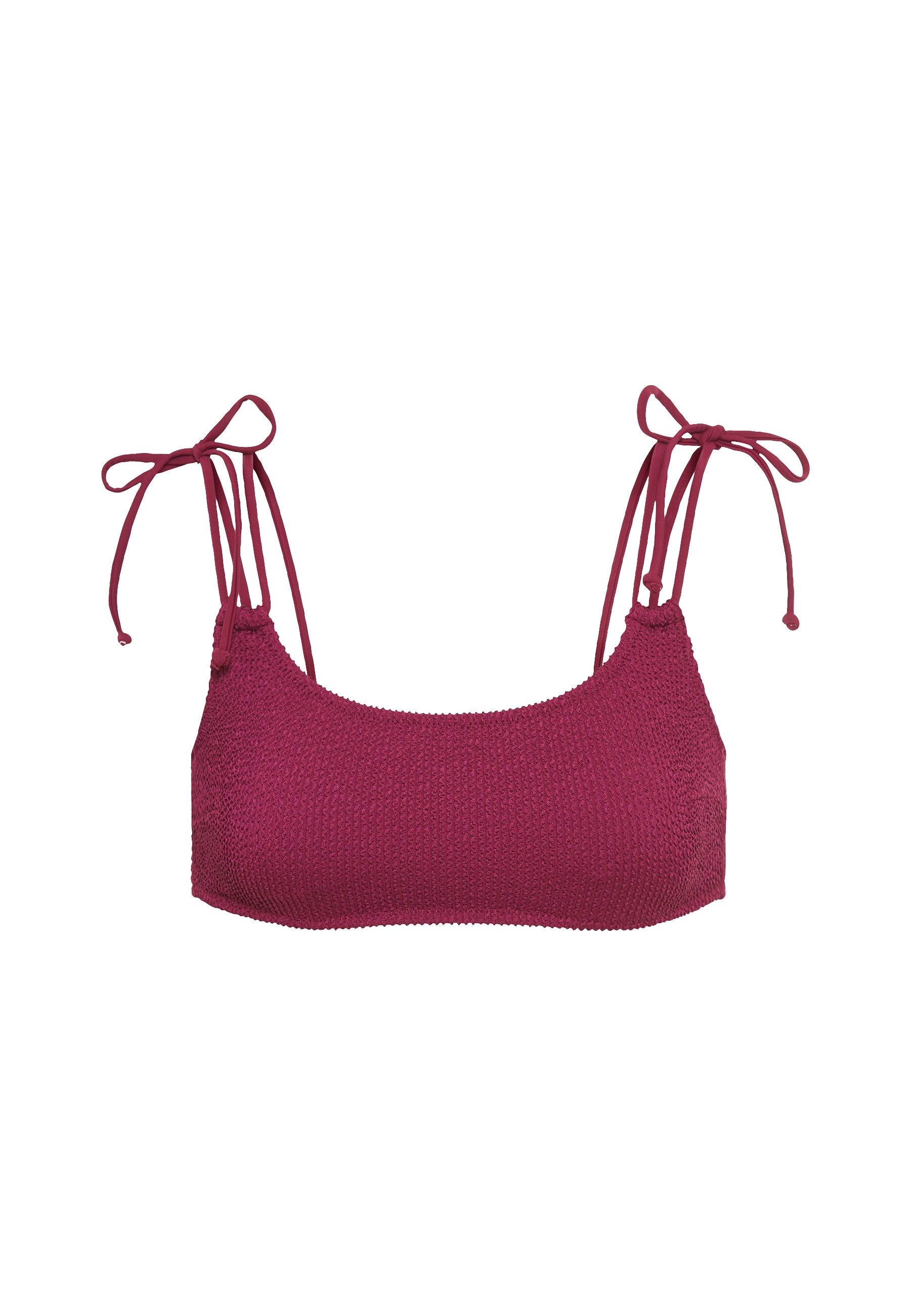 LSCN by LASCANA Bustier-Bikini-Top »Lou«, aus trendiger Strukturware
