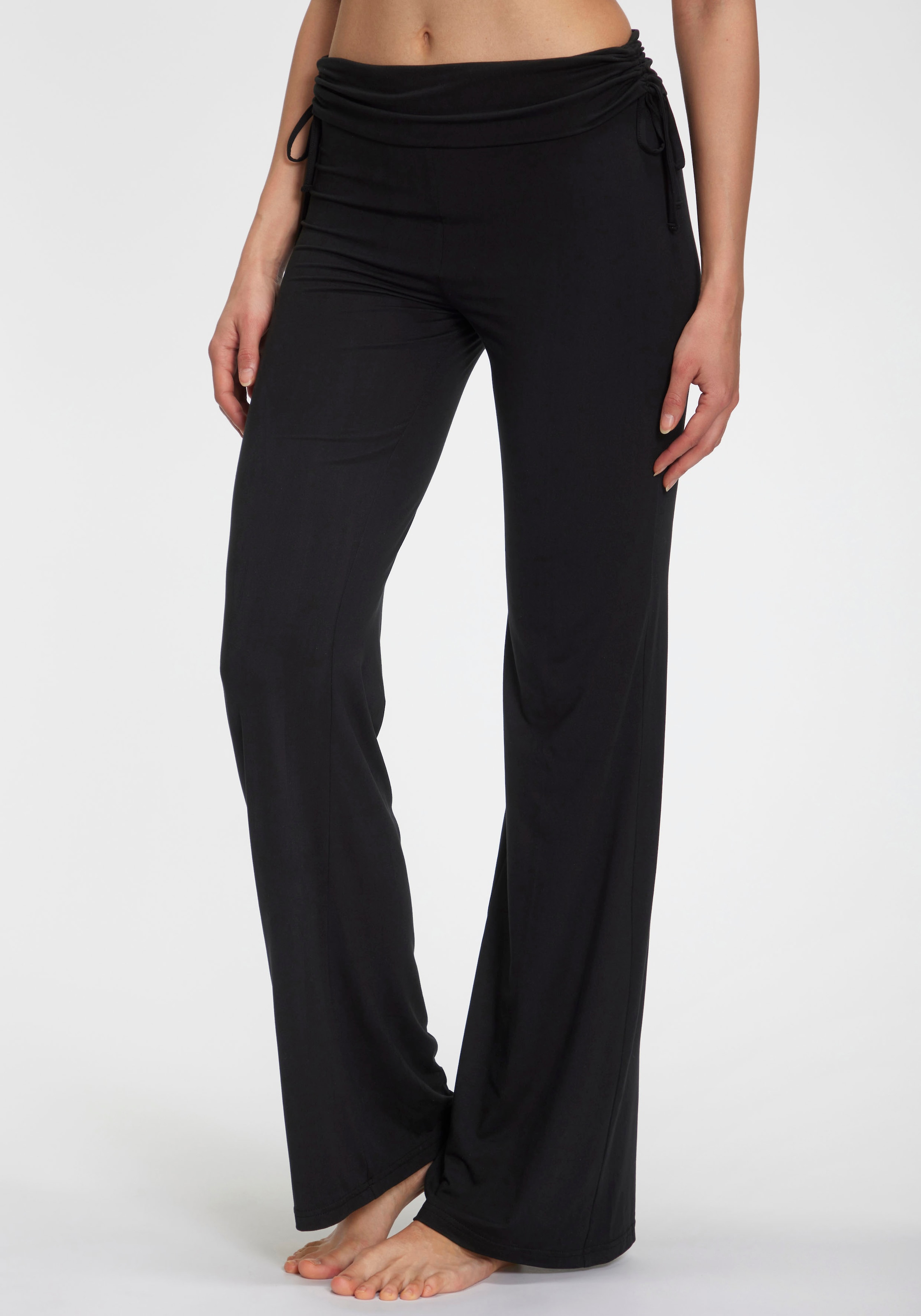 LASCANA Jazzpants  mit Umschlagbund zum Raffen