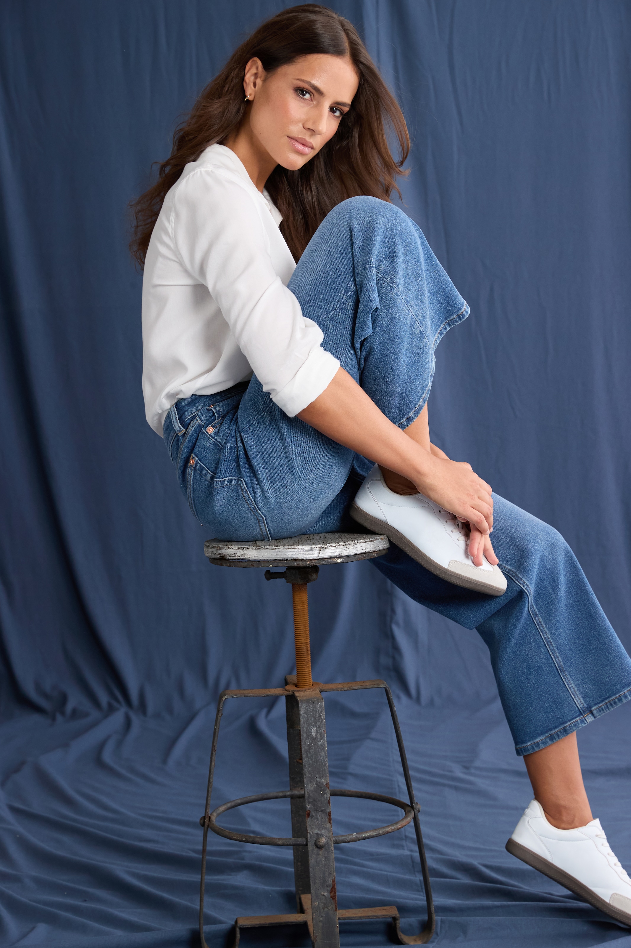 Elbsand Sneaker »Freizeitschuh«  Retro Sneaker, Halbschuh, Schnürschuh mit Lederanteil