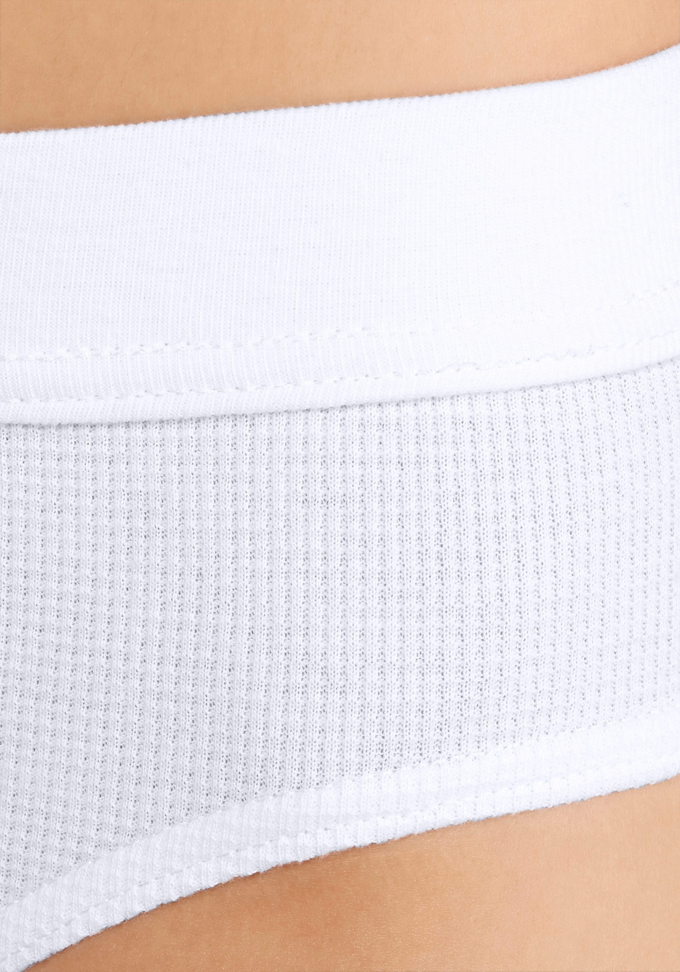petite fleur Hüftslip, (5er-Pack), aus elastischer Baumwoll-Qualität