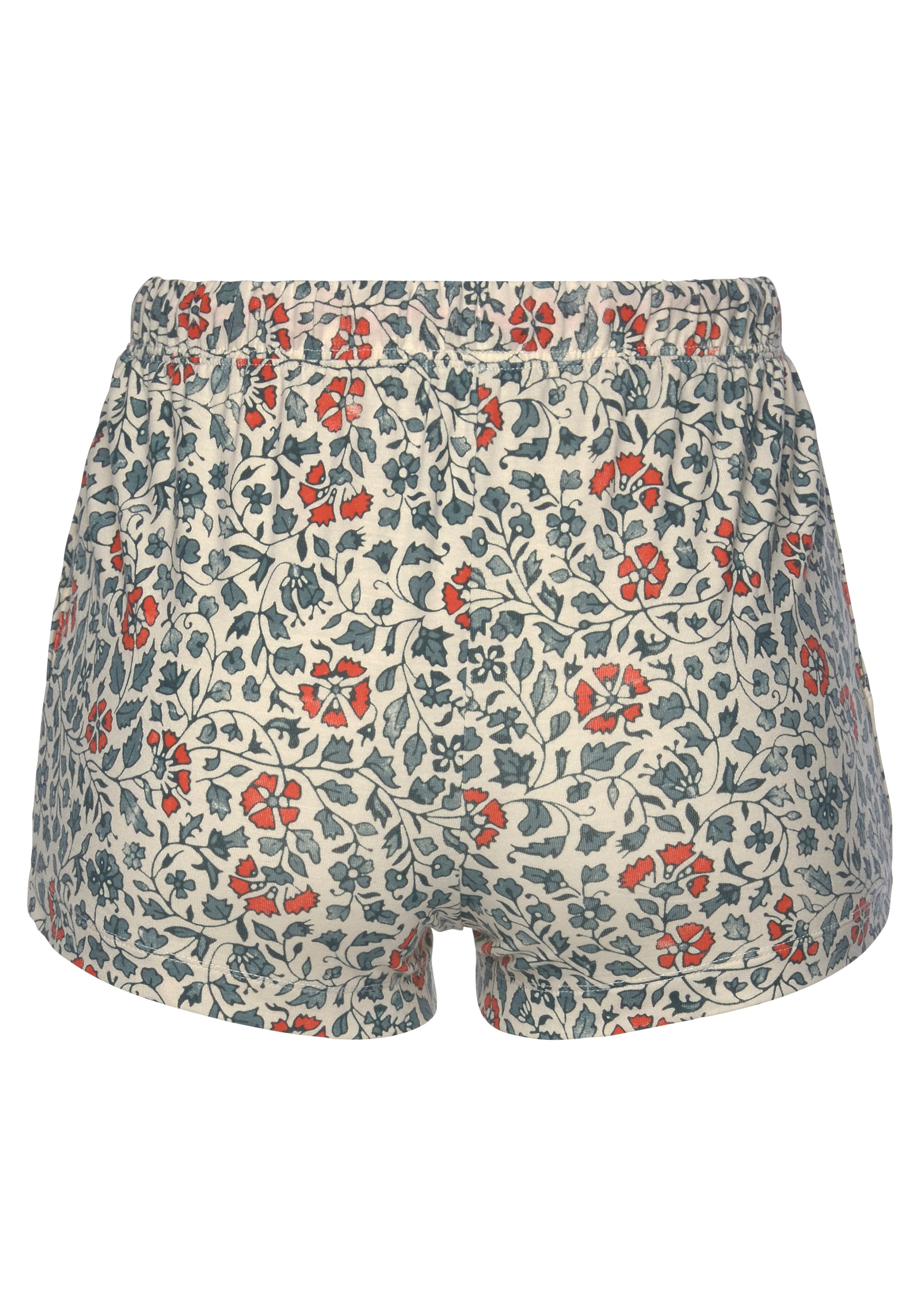 LASCANA Schlafshorts  im Blumen Allover-Druck