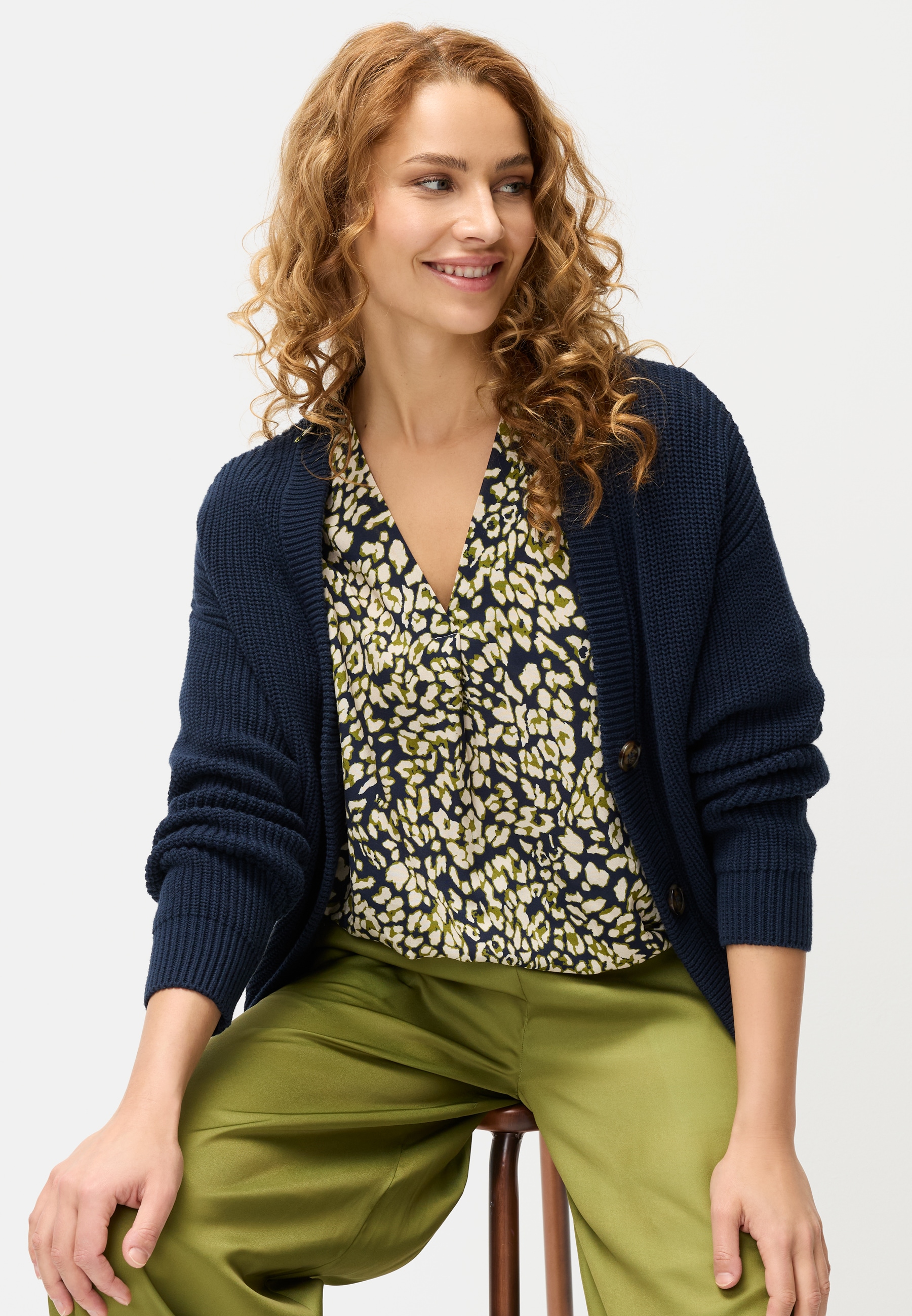 LASCANA Schlupfbluse, mit 3/4-Ärmeln, elegante Damenbluse