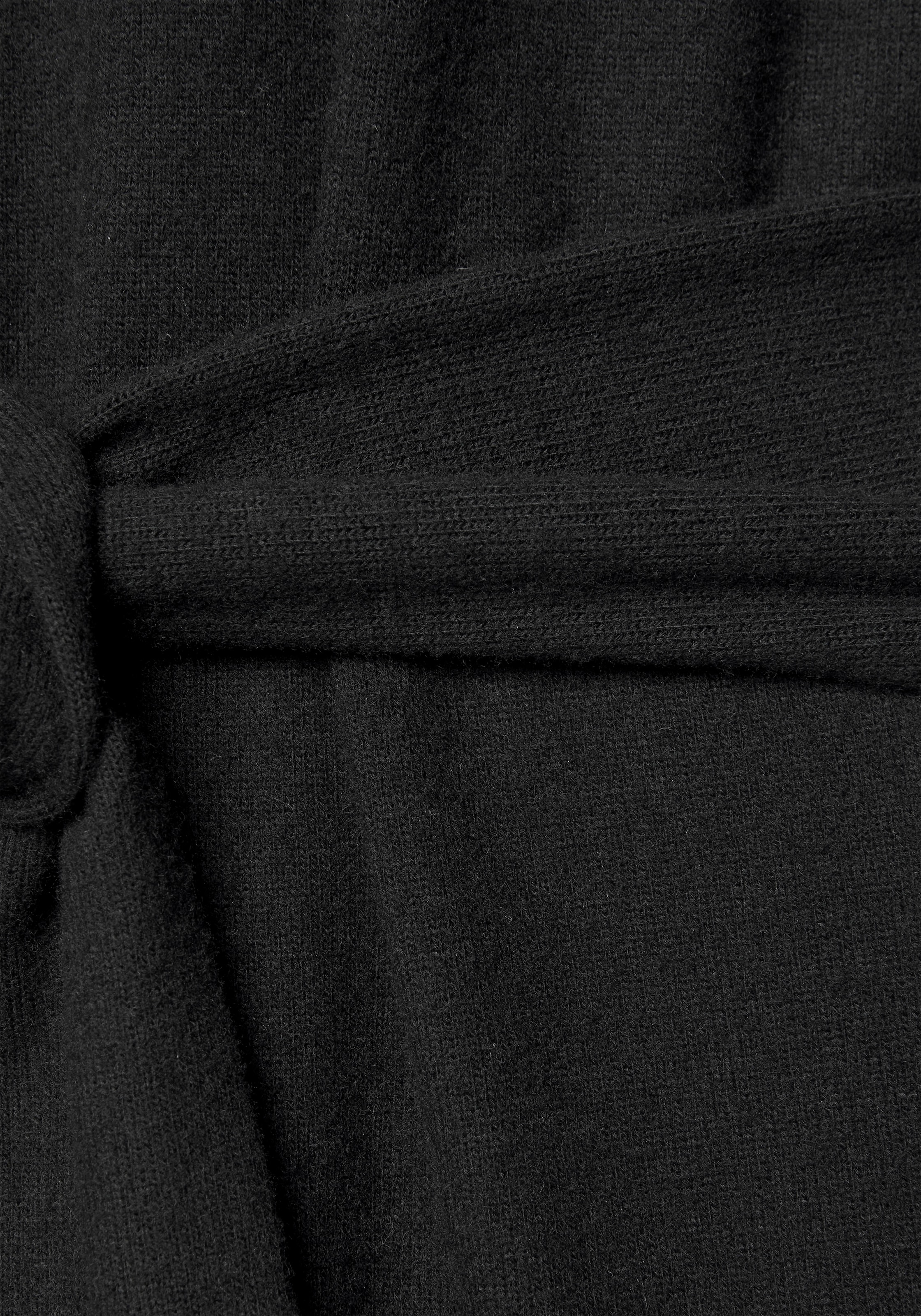 LASCANA Strickkleid, Loungekleid mit Taillengürtel, Loungewear