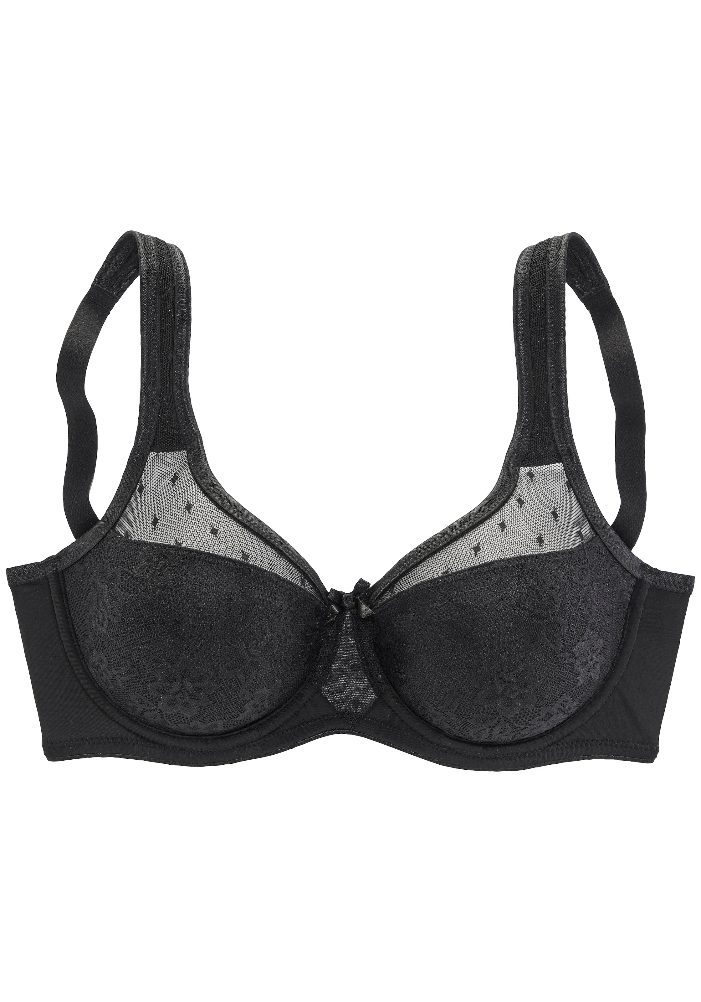 Nuance Minimizer-BH, mit unterlegter Jacquardspitze, Dessous