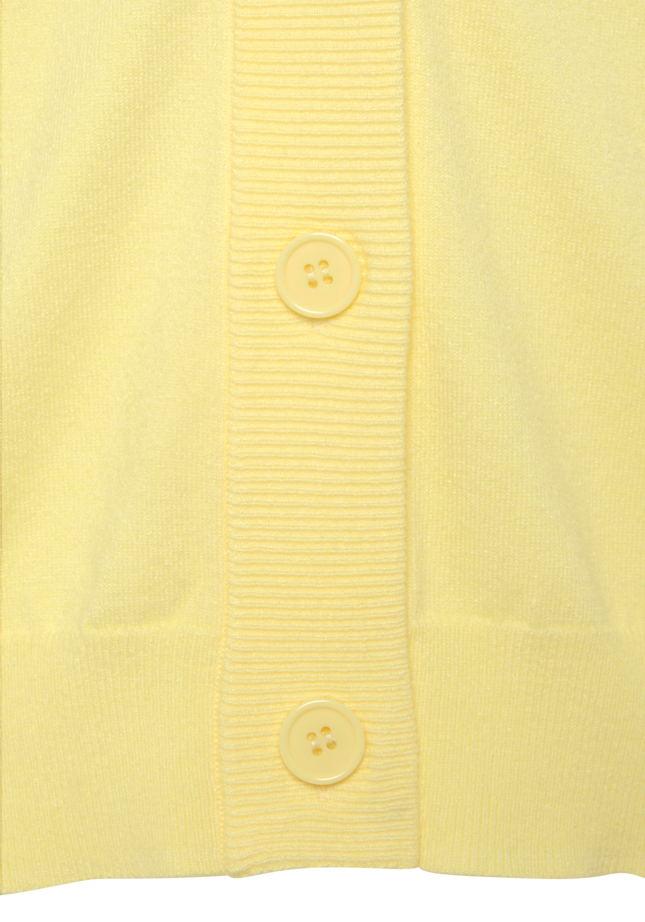 LASCANA Strickjacke, in kurzer Form, Loungewear