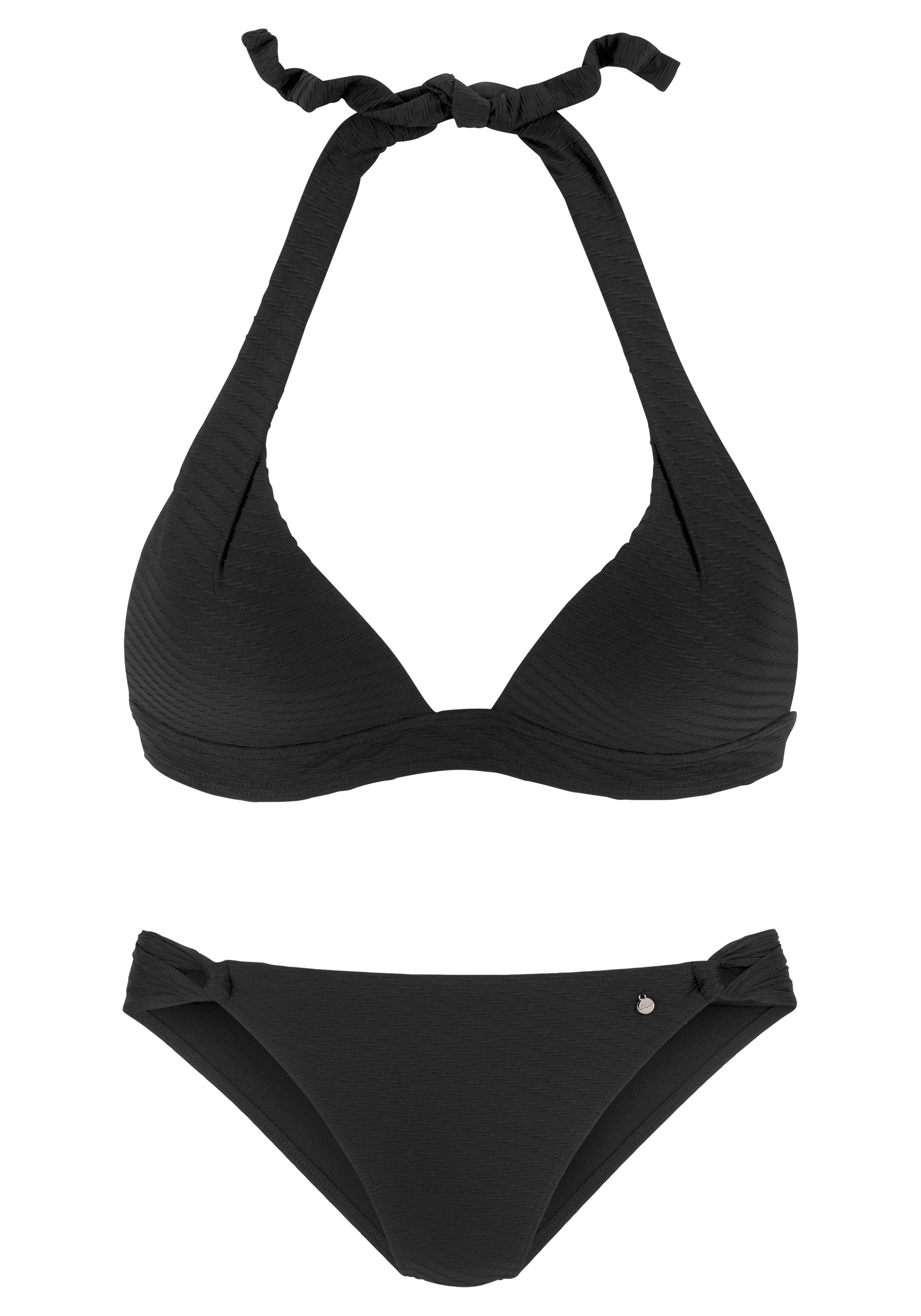 s.Oliver Triangel-Bikini »Cho«, mit Zierknoten