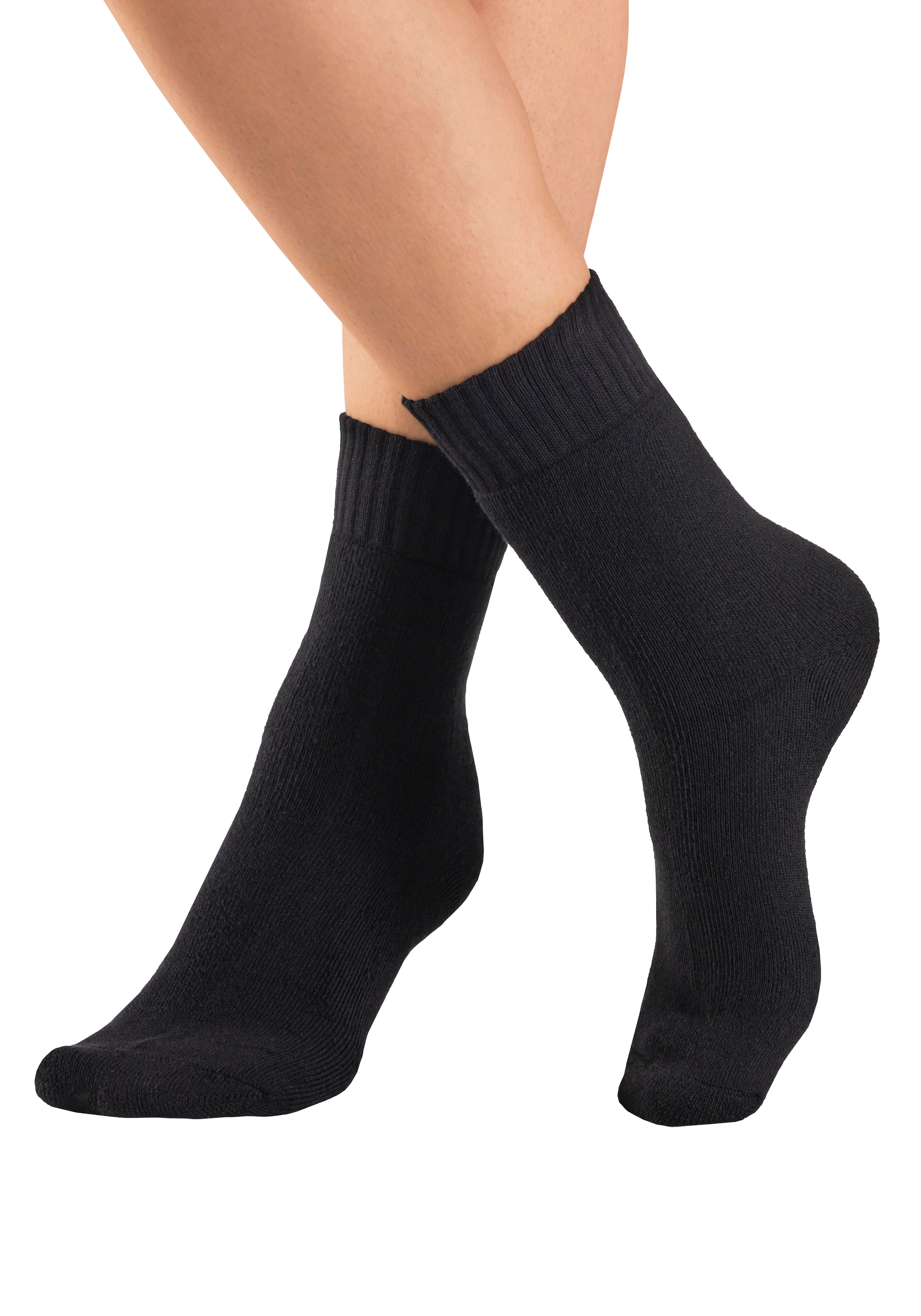 Lavana Basicsocken Packung, 5 Paar tlg. Thermosocken mit Vollfrottee