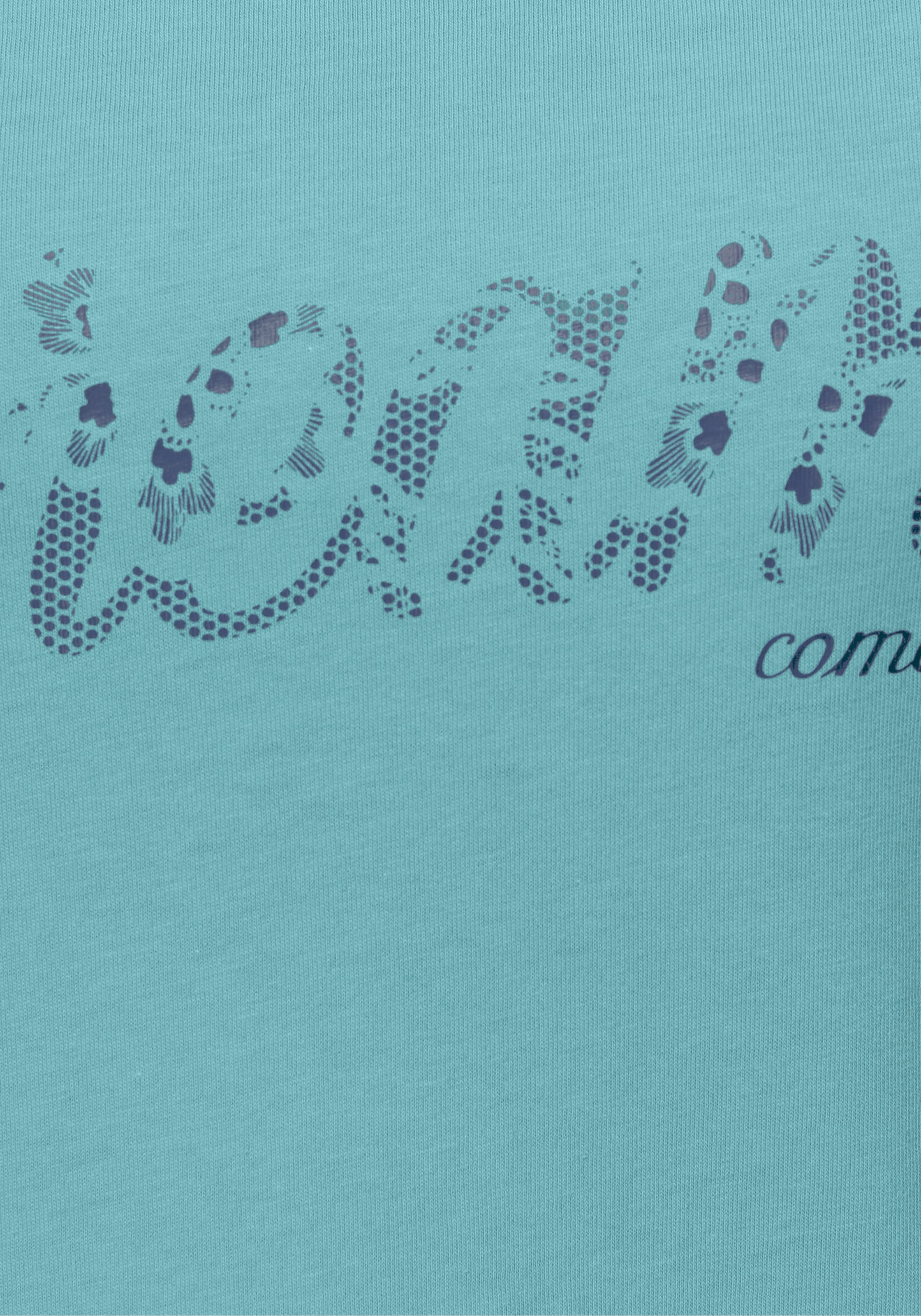 Vivance Dreams Pyjama, (Set, 3 teilig), mit Frontschriftzug