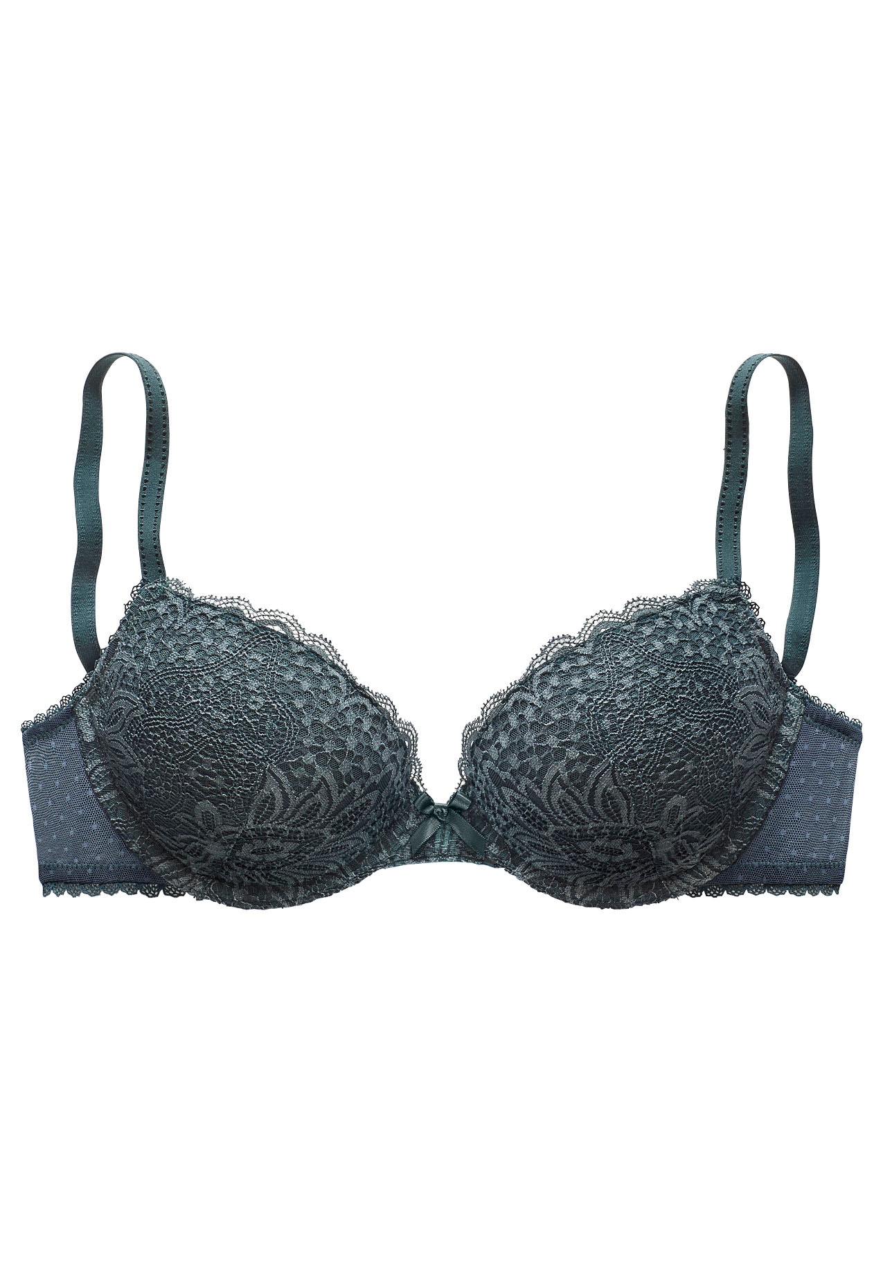 Vivance Push-up-BH, rundherum mit floraler Spitze, Dessous