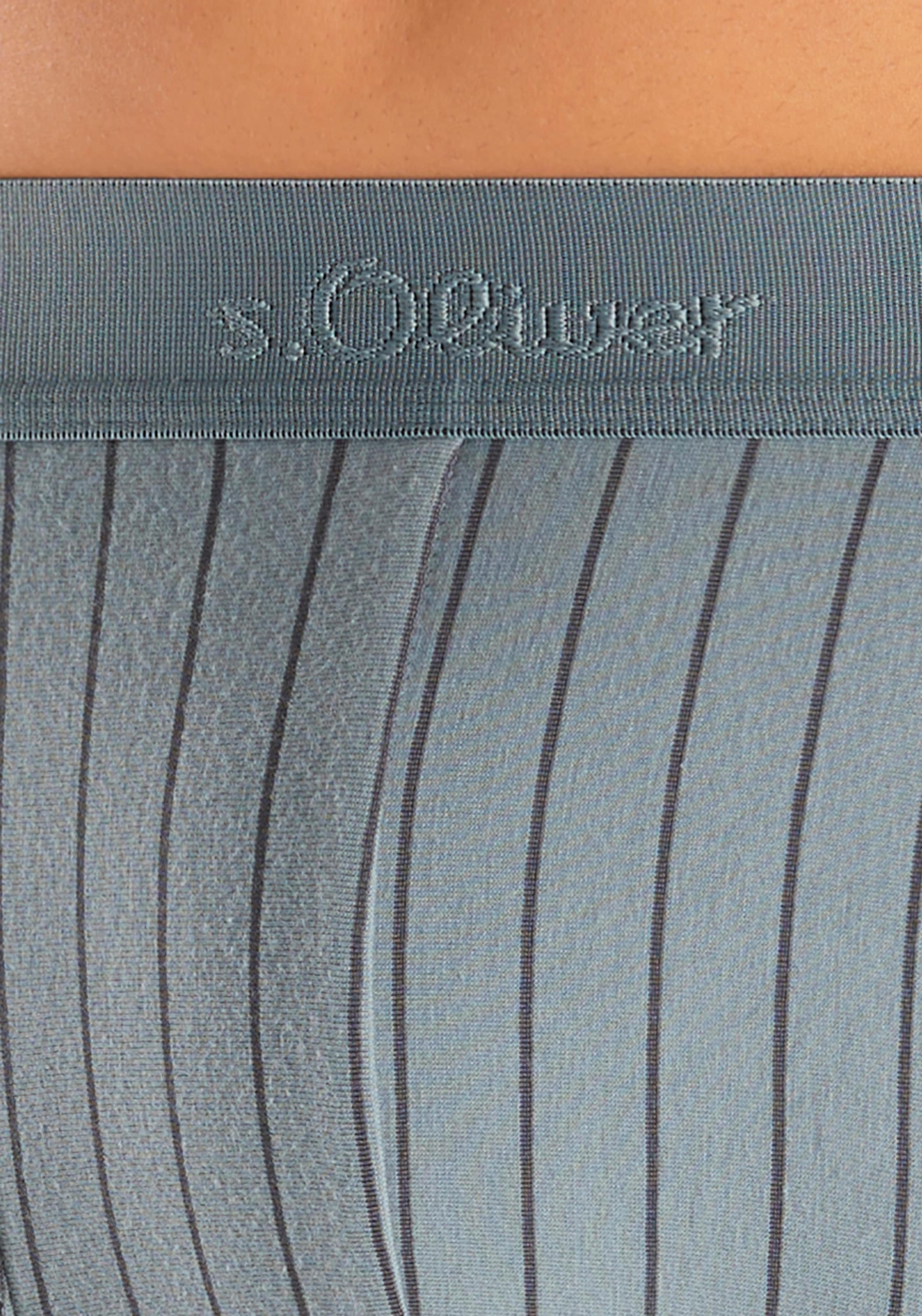 s.Oliver Boxer »Boxershorts für Herren«, (Packung, 3 St.), in Streifen und Uni aus Baumwoll-Mix