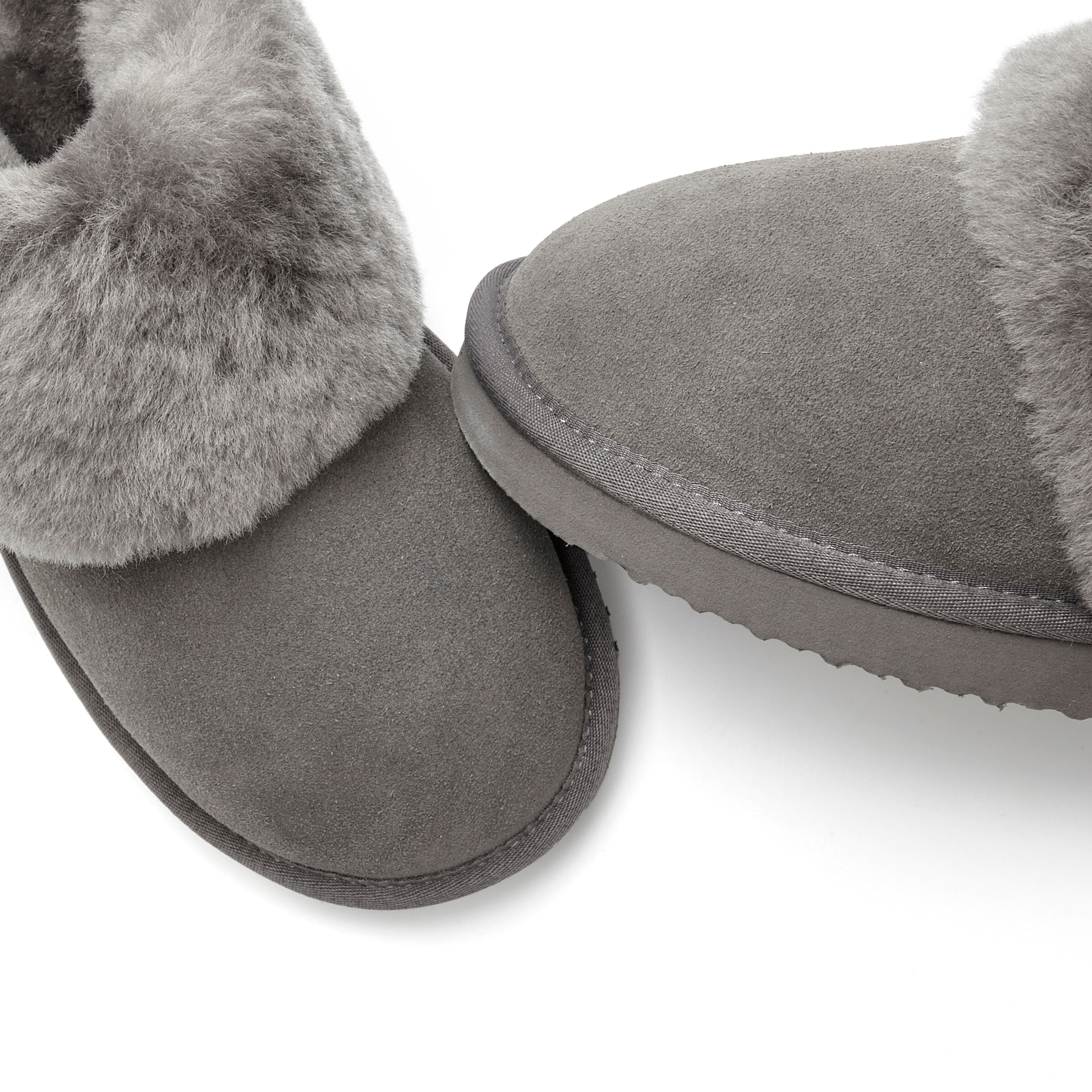 Vivance Hausschuh »Pantoffeln, Clogs, Schlappen, Pantolette,«  mit Warmfutter aus Leder