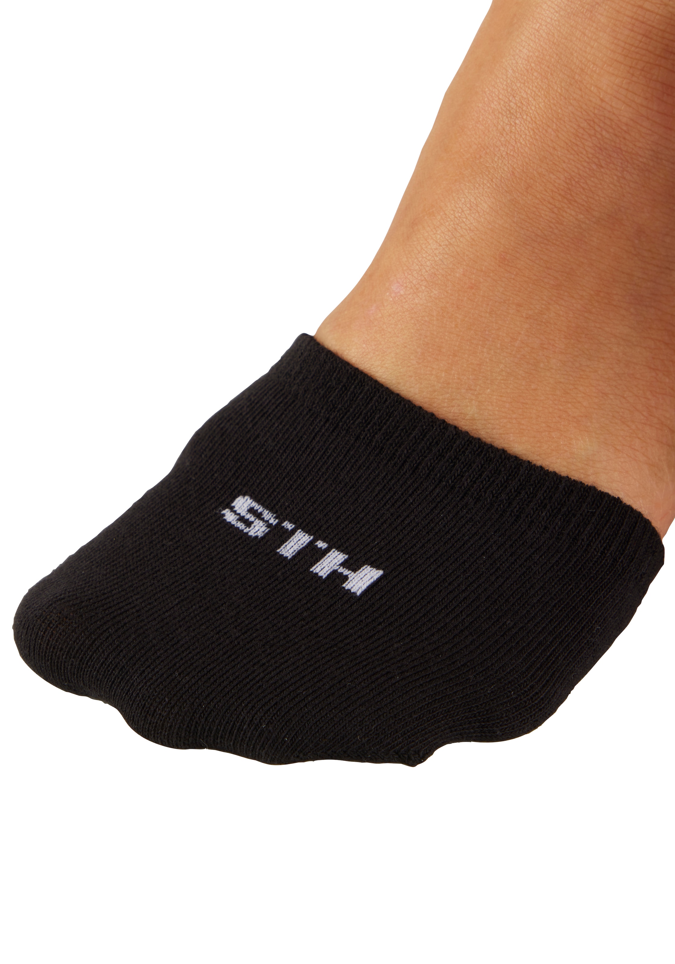 H.I.S Zehlinge »Damen Zehentopper, Zehensocken, Halbsocken mit Baumwolle« Packung, one size, 3 Paar tlg. halbe Socken für Pantoletten