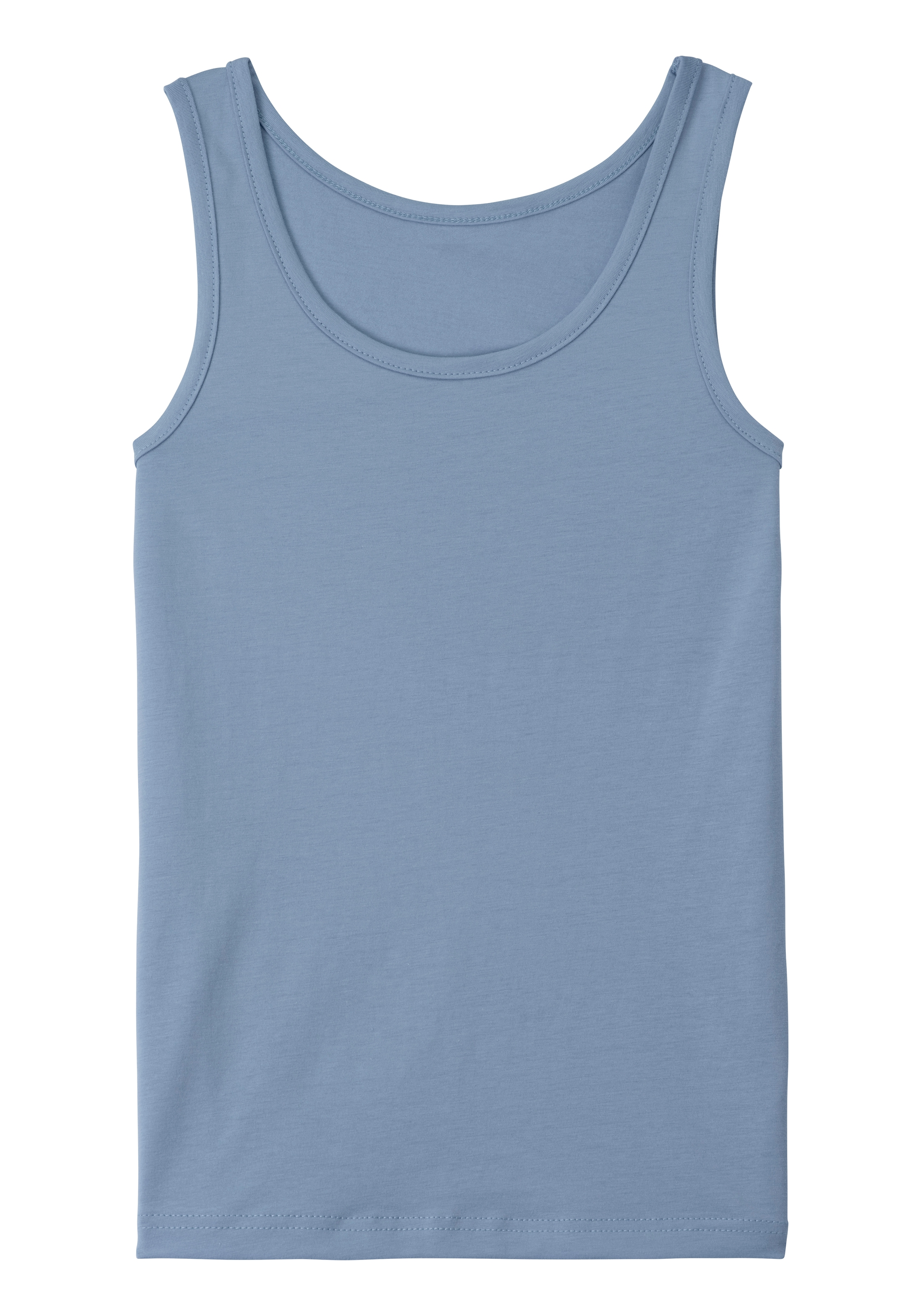 Vivance Unterhemd, (Packung, 2 St.), in schlichtem Design, Tanktop, Unterziehshirt