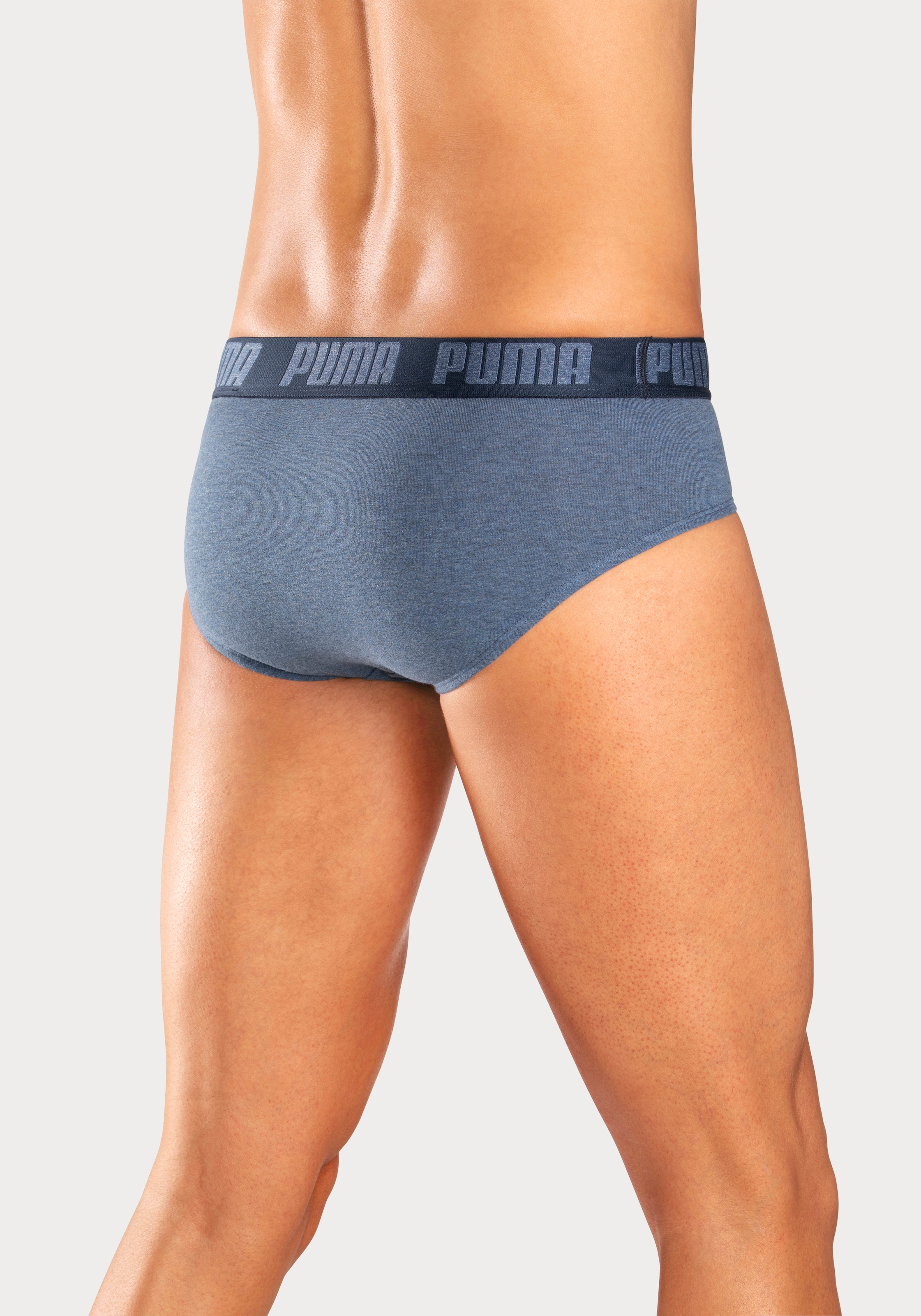 PUMA Slip Packung, 2er-Pack,  mit Logobund