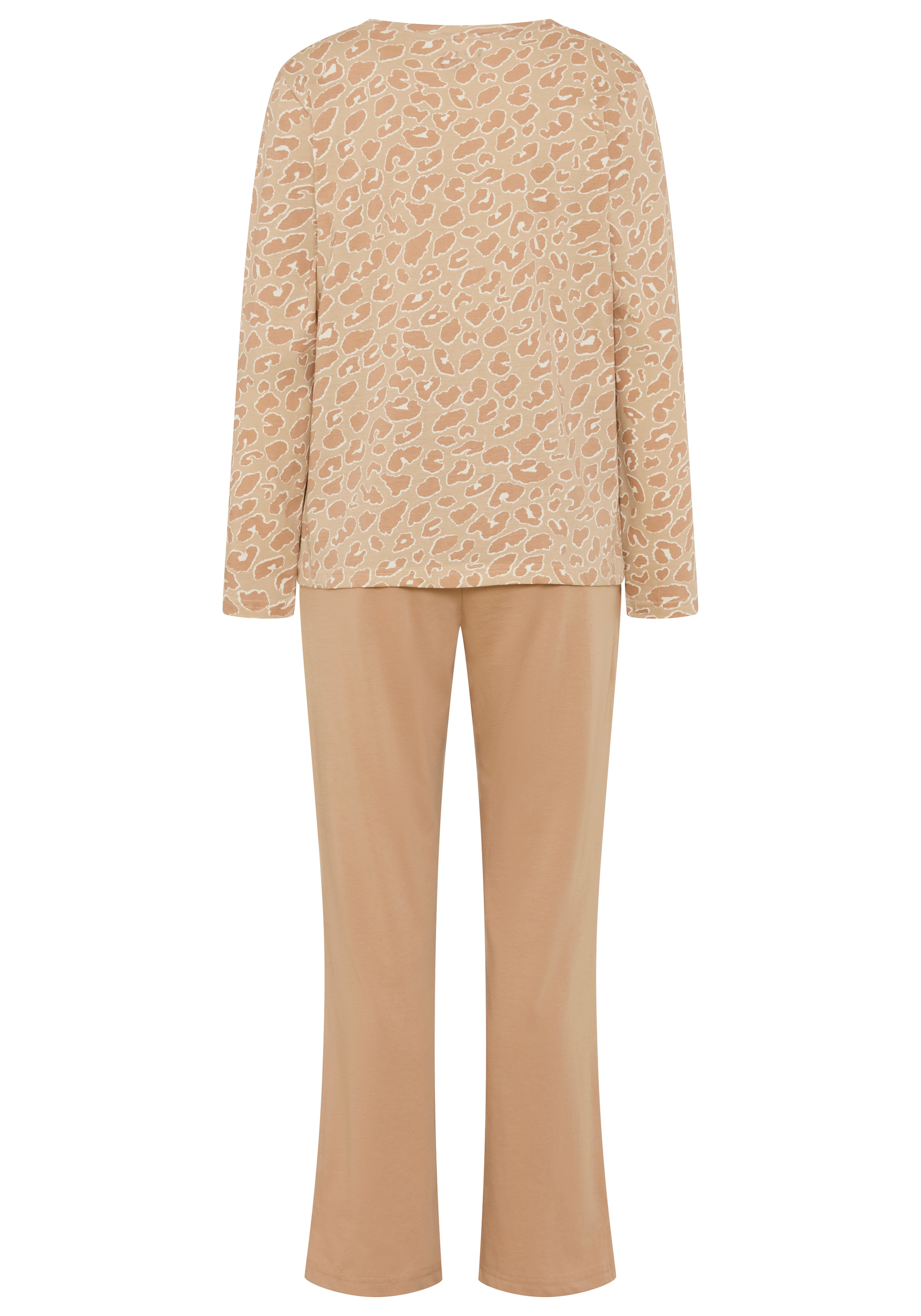 Vivance Dreams by Lascana Pyjama Set,  mit naturfarbenen Prints