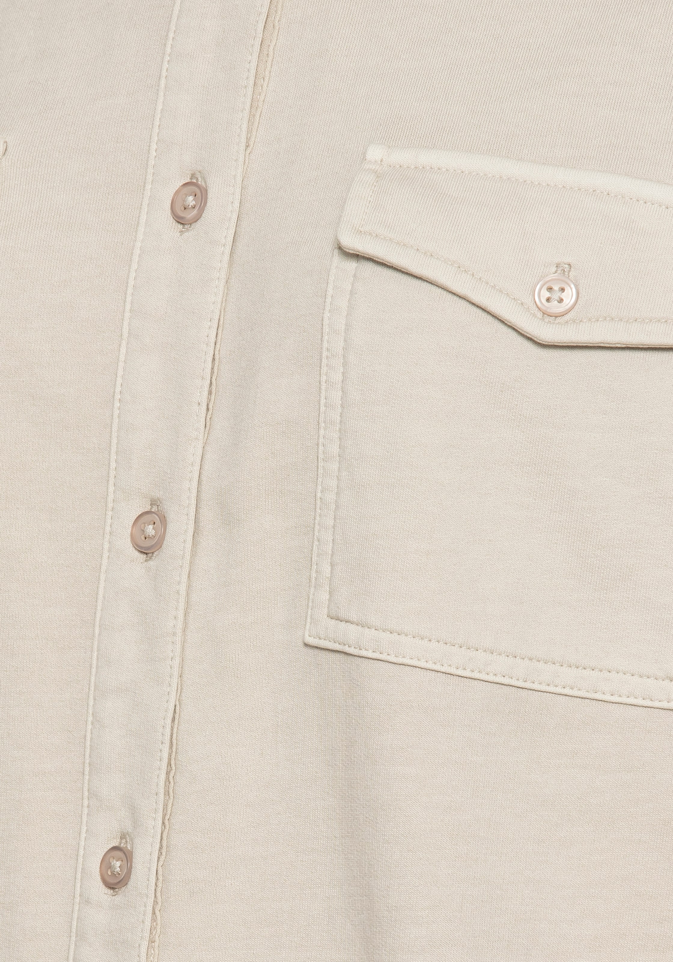 Buffalo Blusenshirt, Loungeshirt im Used-Look, Loungewear