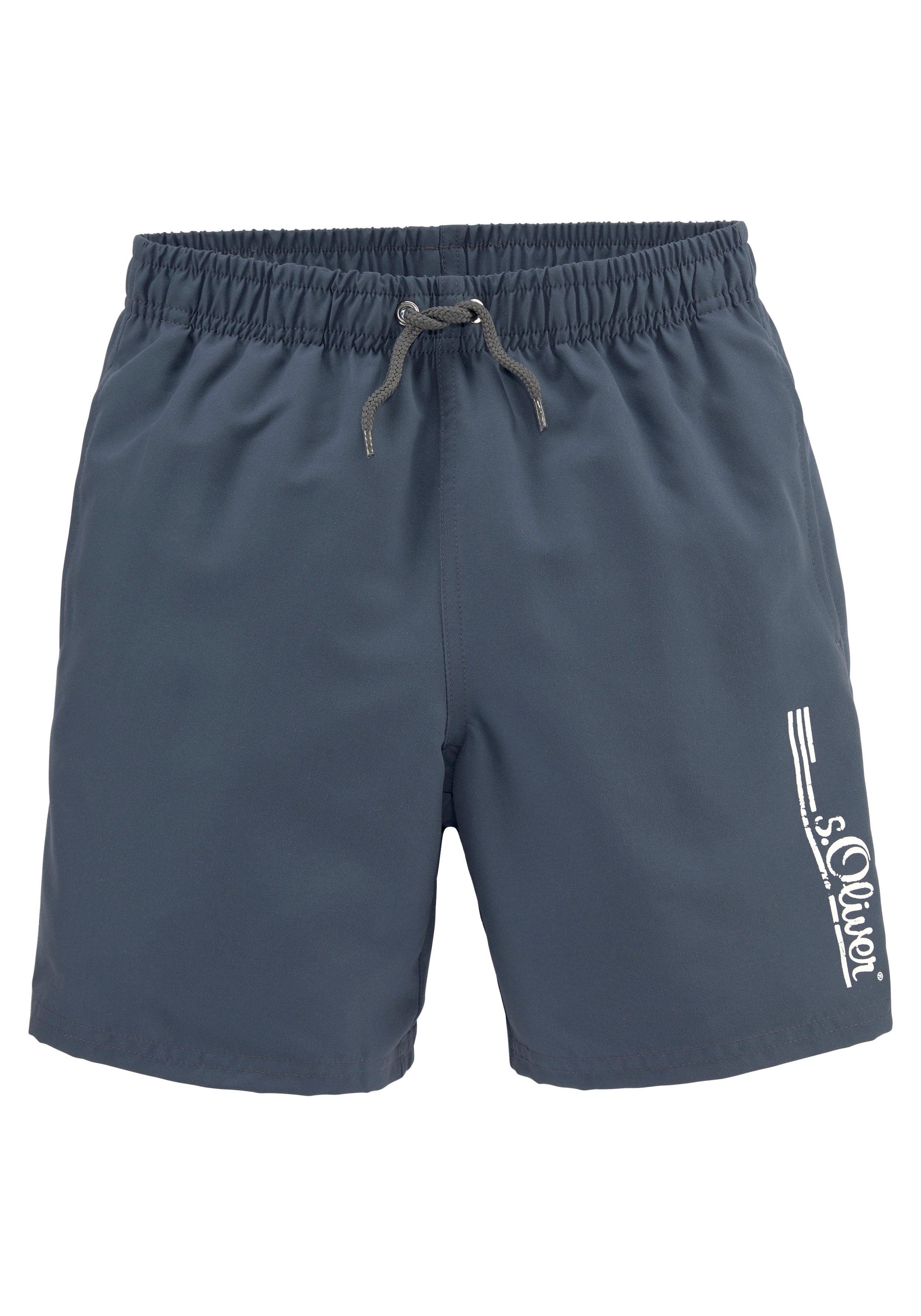 s.Oliver Badeshorts »Philip Kids« im schlichten Design