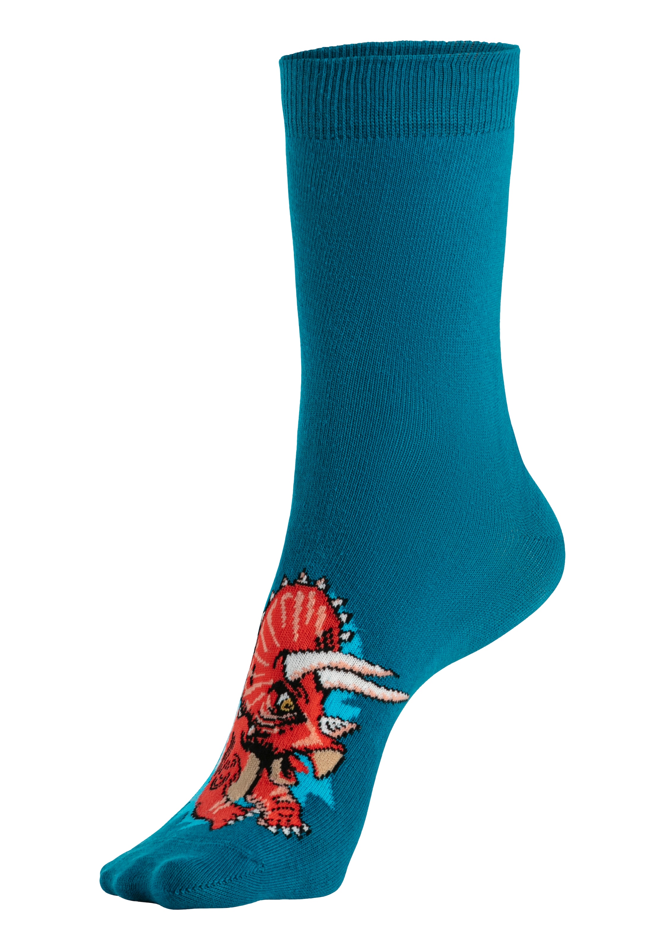 H.I.S Socken »Kinder und Jugendliche Motivsocken« Packung, 5 Stk. tlg. mit Dinosauriermotiven