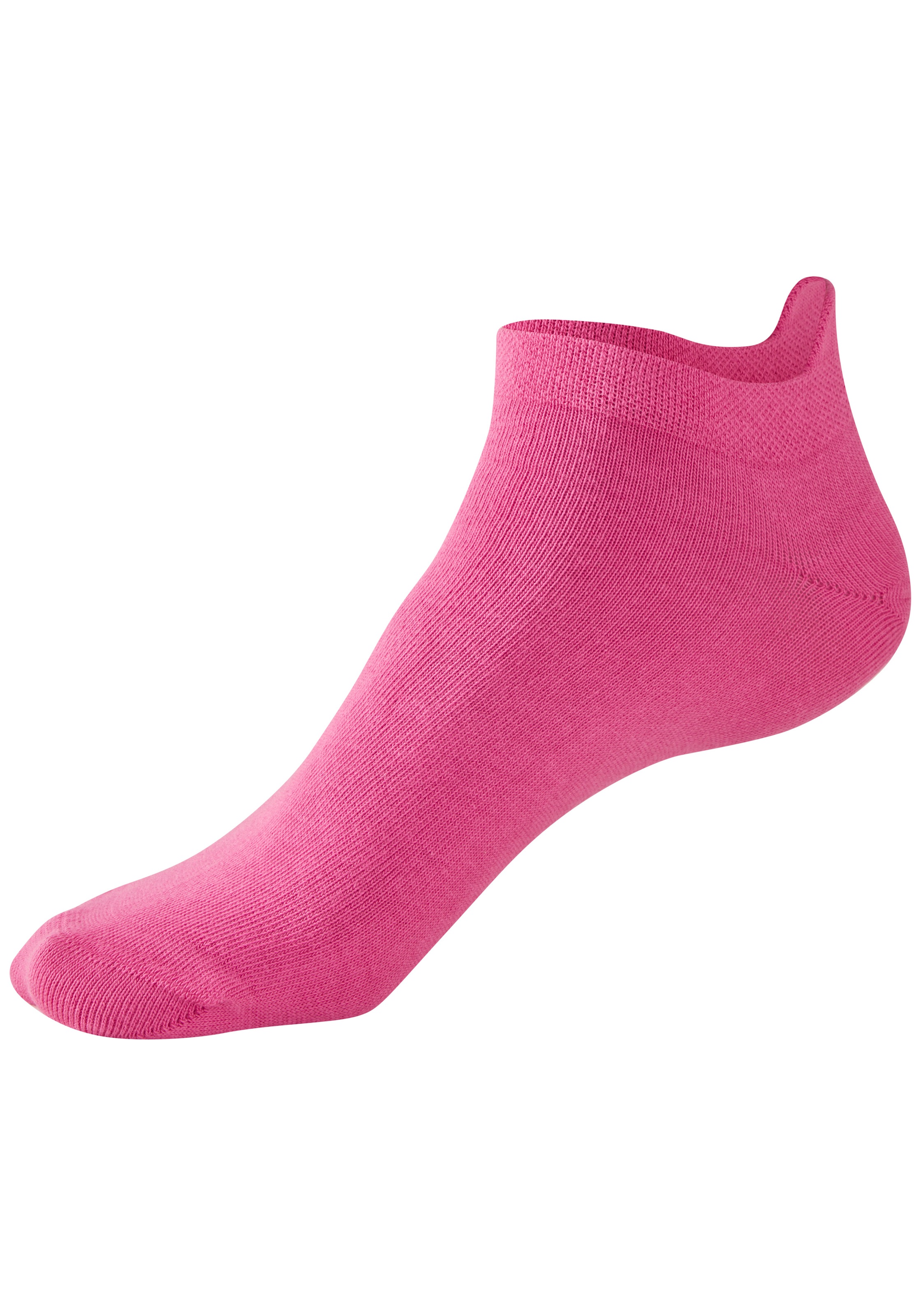 LASCANA Sneakersocken »für Damen mit eingestricktem Markenlogo« Box, Box, 7 Paar tlg. in ansprechender Geschenkbox