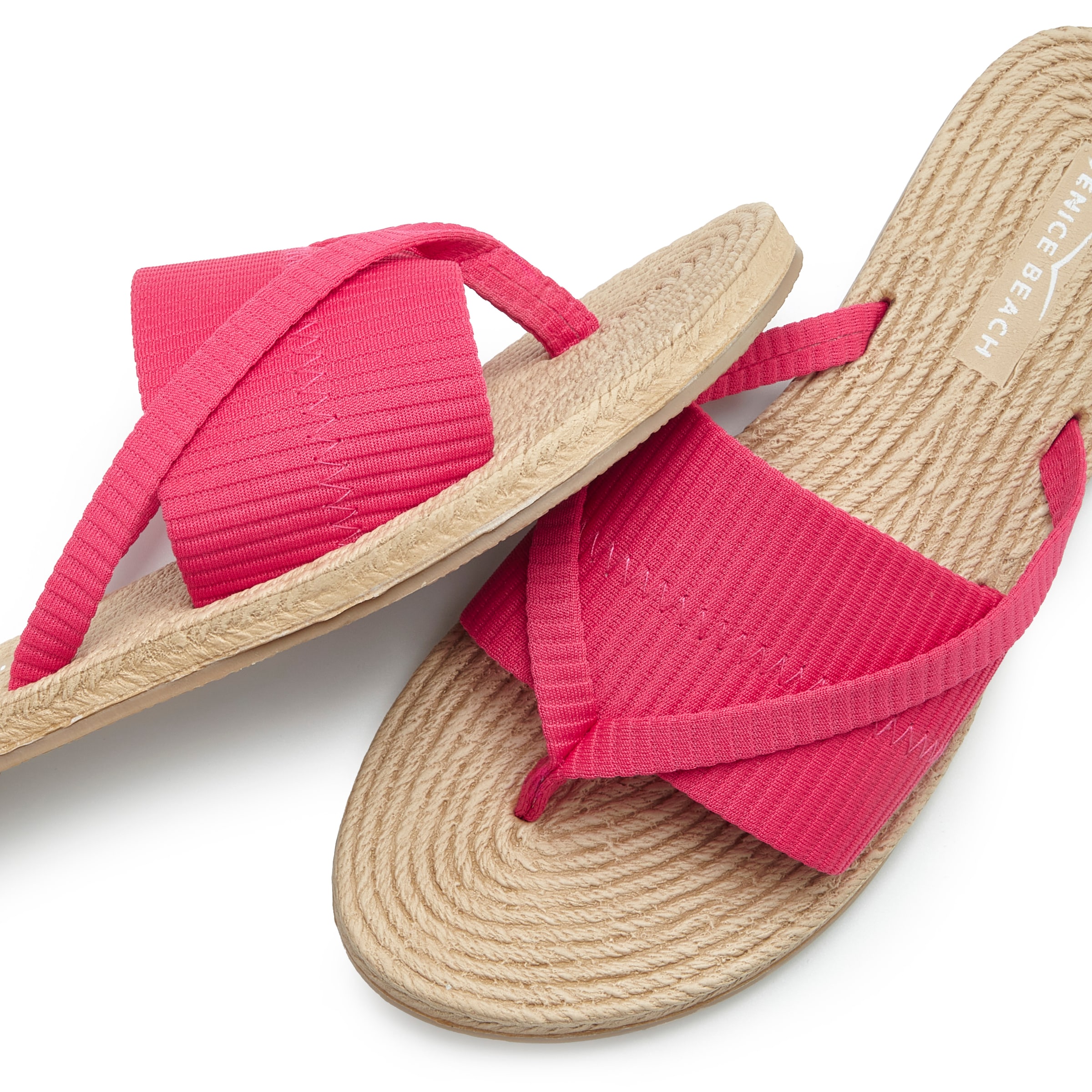 Venice Beach Badeschuh »Badepantolette, Badelatsche, Badezehentrenner, Sandale, Mule«  NEU Pantolette, Zehentrenner mit wasserabweisender und leichter Sohle