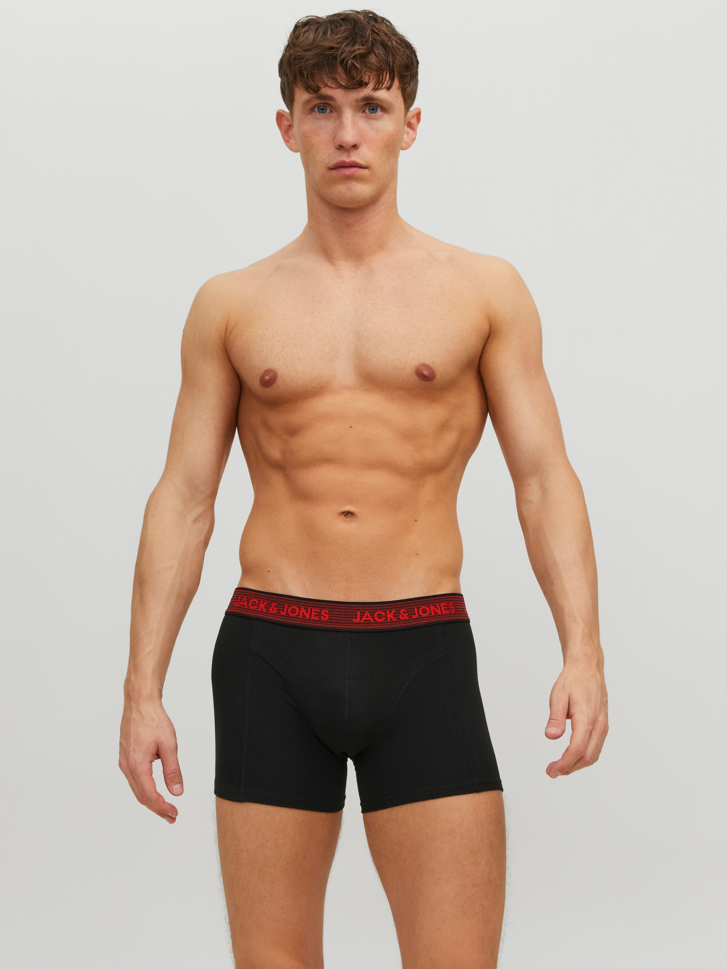 Jack & Jones Boxer »JAC Waistband Trunks« Packung, 3 Stk.
