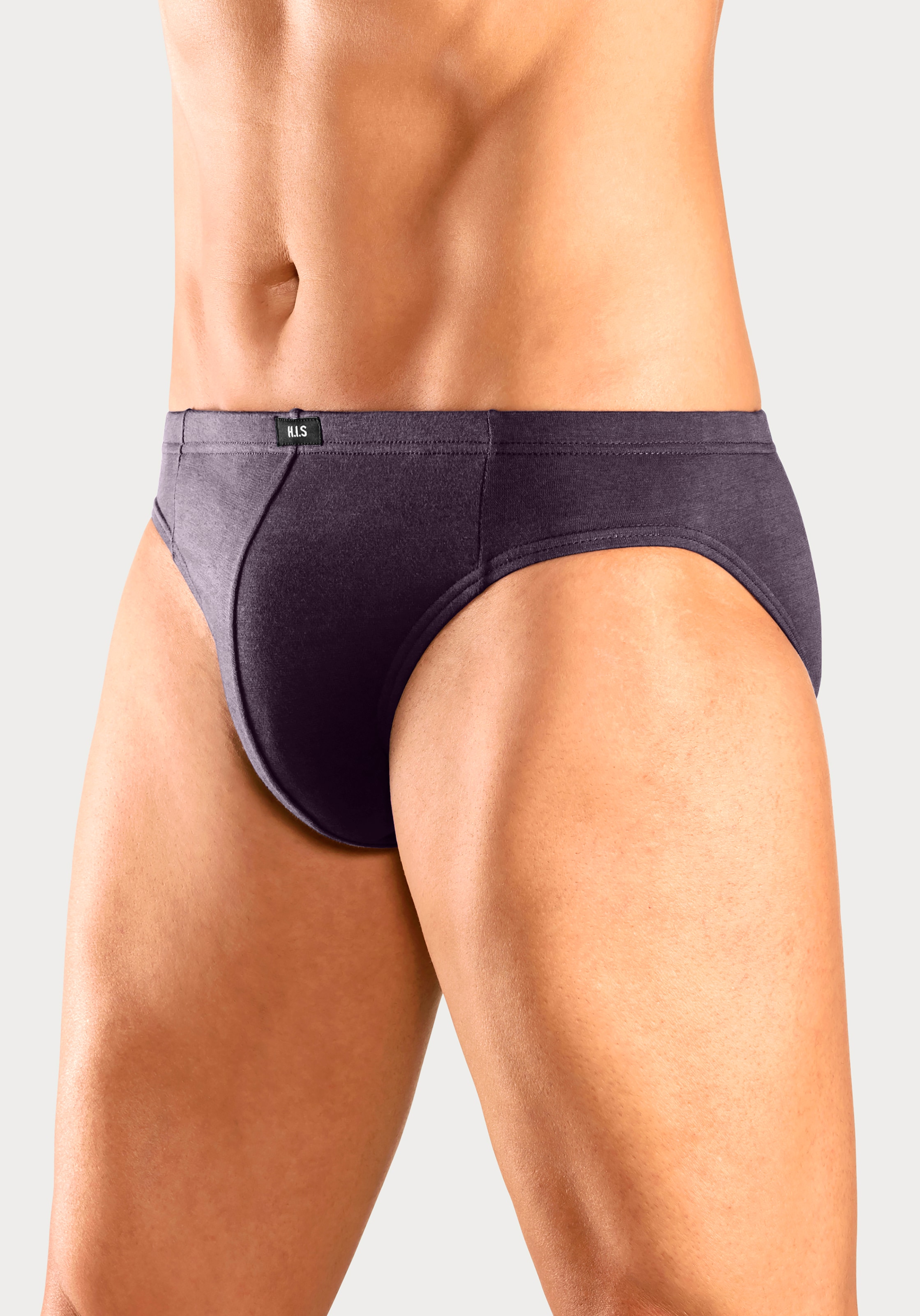 H.I.S Slip »Männer Unterhose«, (Packung, 10 St.), in Unifarben