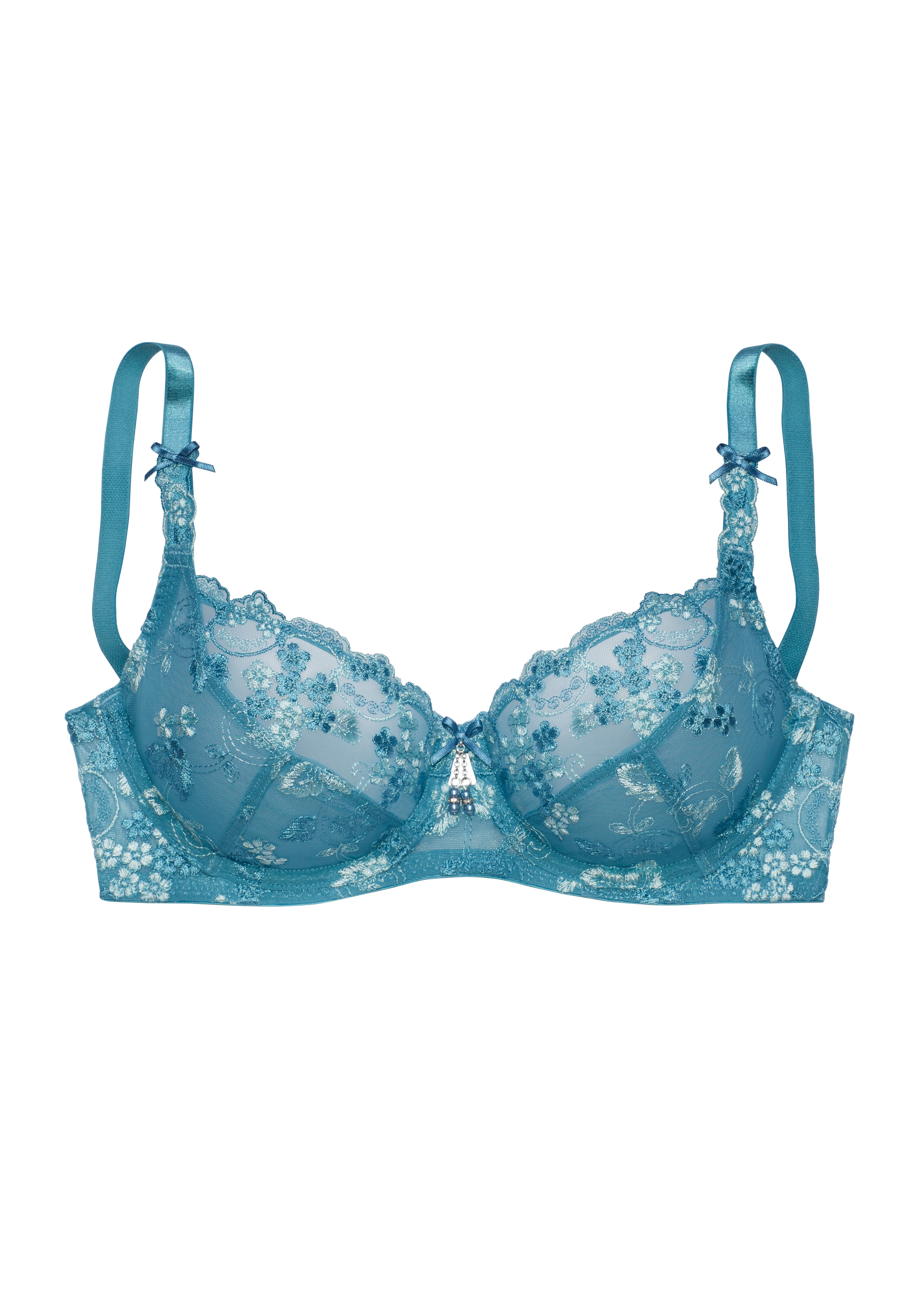 LASCANA Bügel-BH », Dirndl-BH« mit Stickerei-Spitze, als Dessous-Set kombinierbar, große Größen