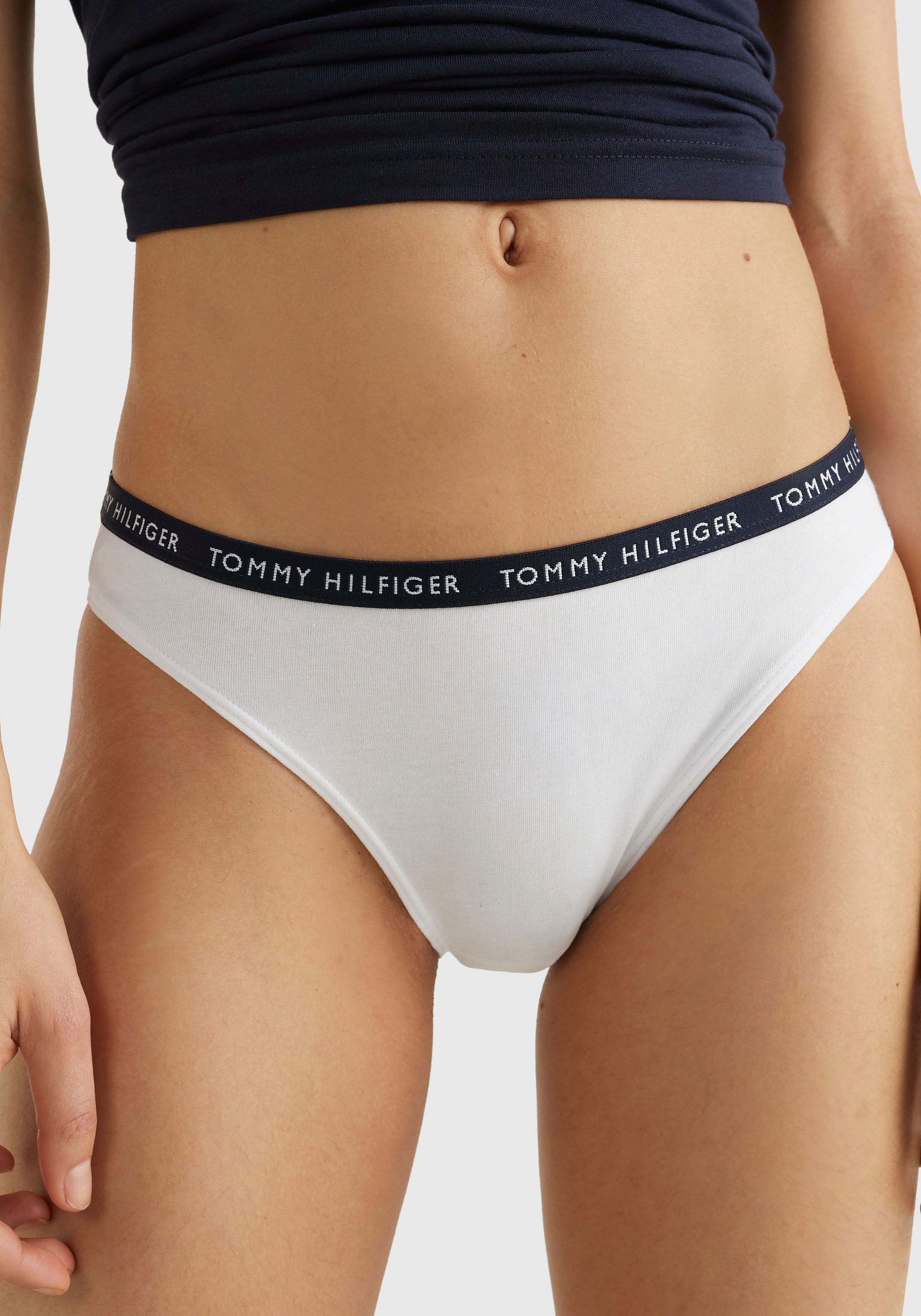 Tommy Hilfiger Underwear Bikinislip 3 Stk. tlg., mit schmalem Logobündchen