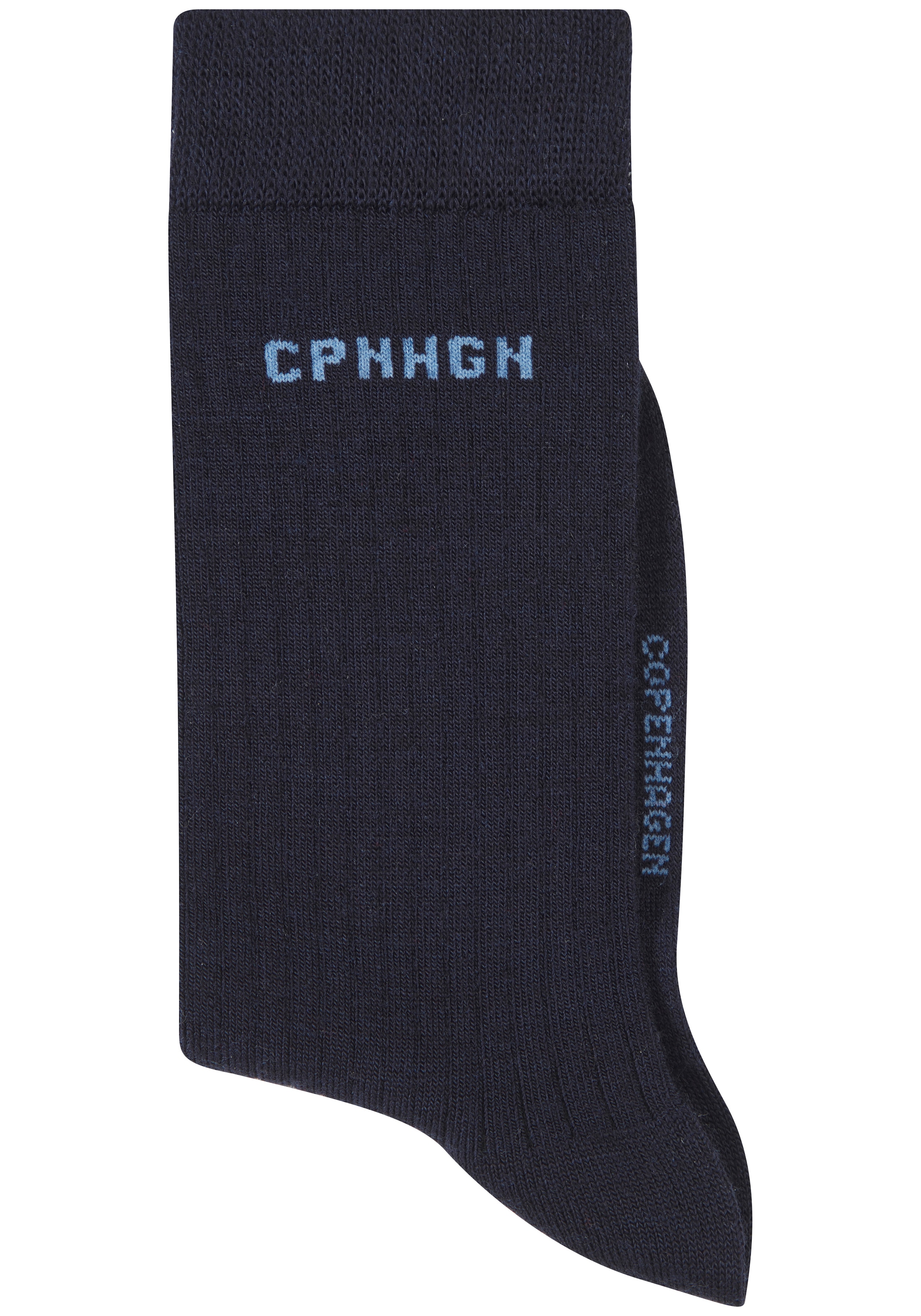 Copenhagen Studios Basicsocken, (Packung, 2 Paar), gerippt, mit wärmender Wolle