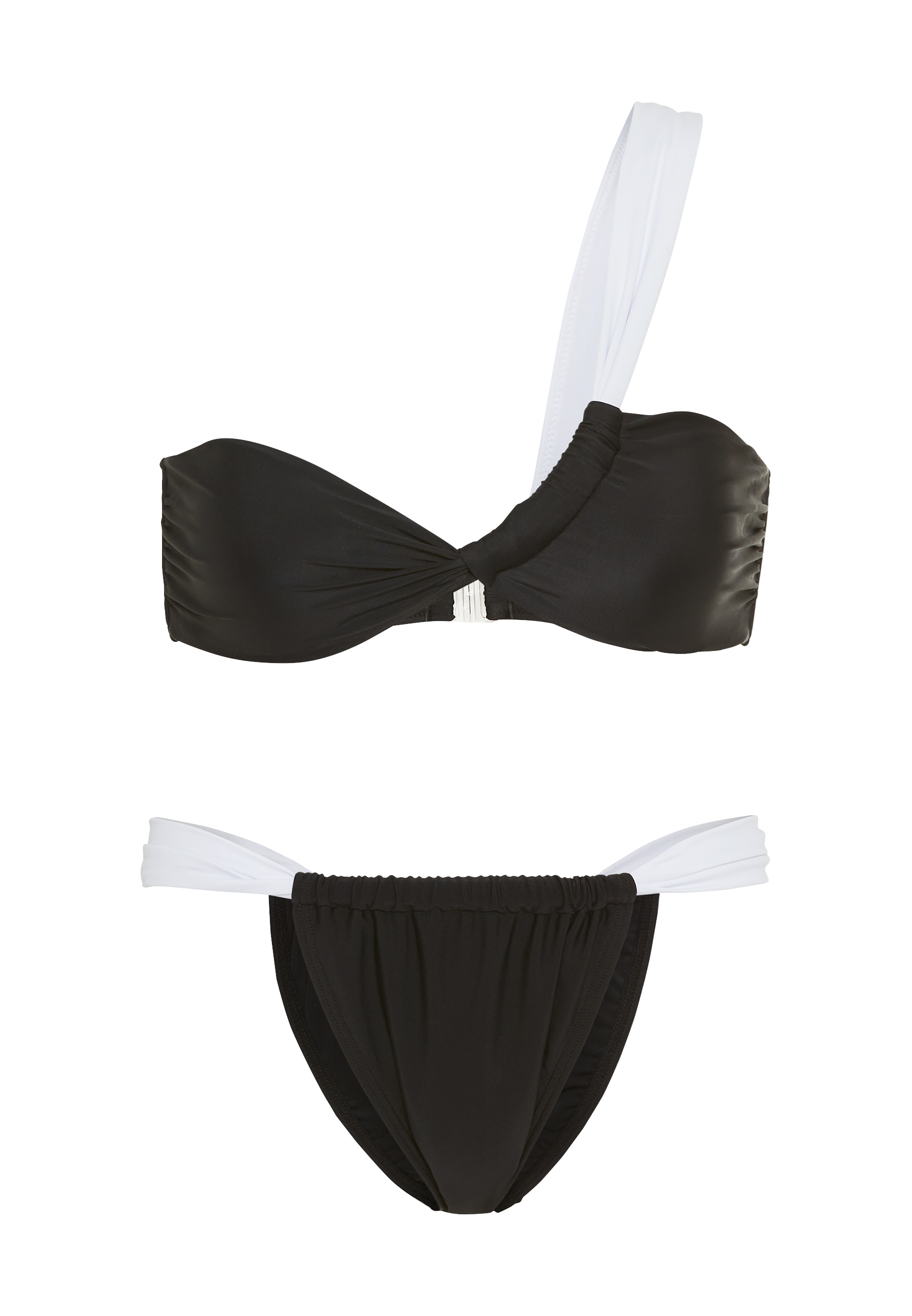 LSCN by LASCANA Bandeau-Bikini, mit One-Shoulder