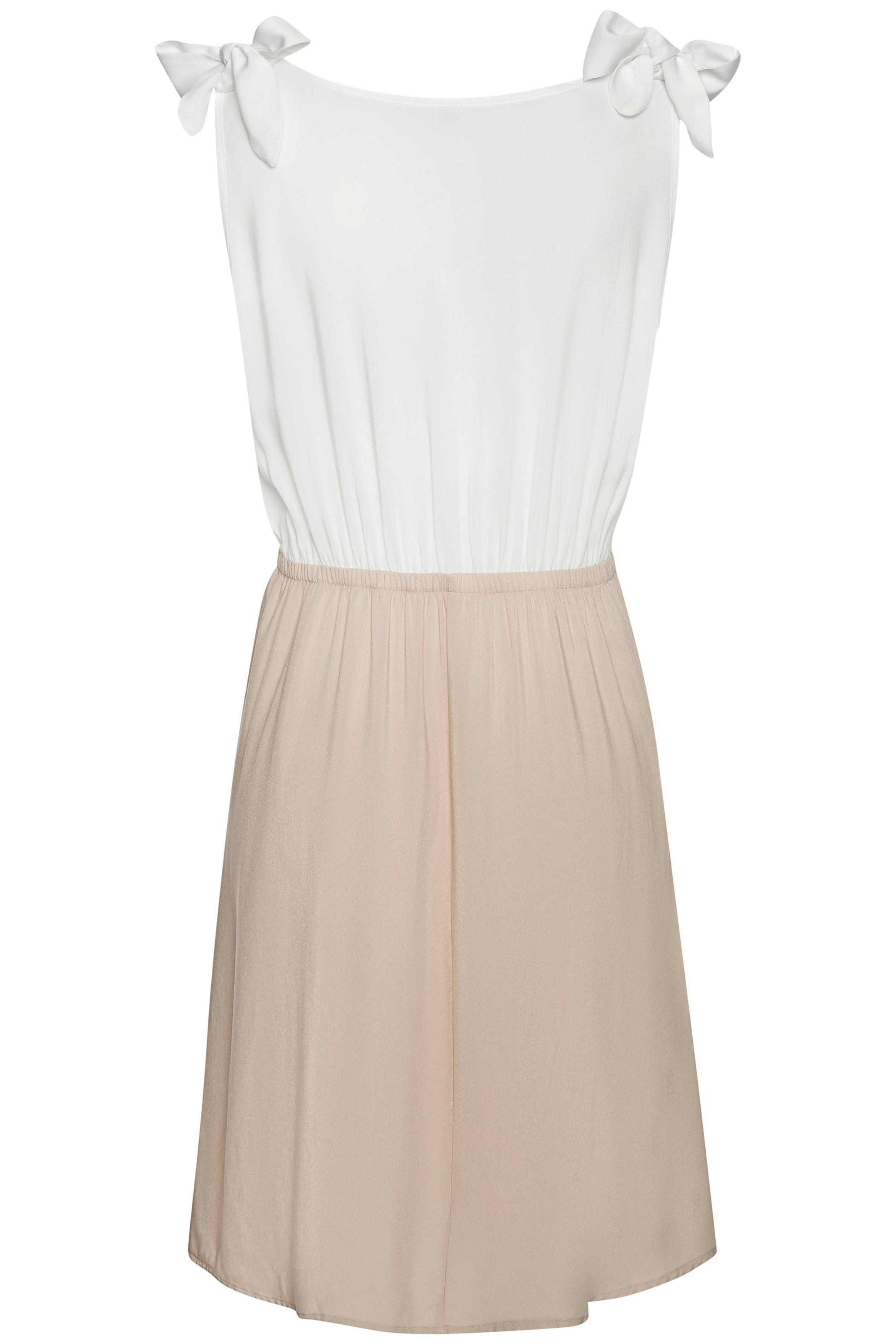 LASCANA Sommerkleid, mit Schleifen, Strandkleid, casual