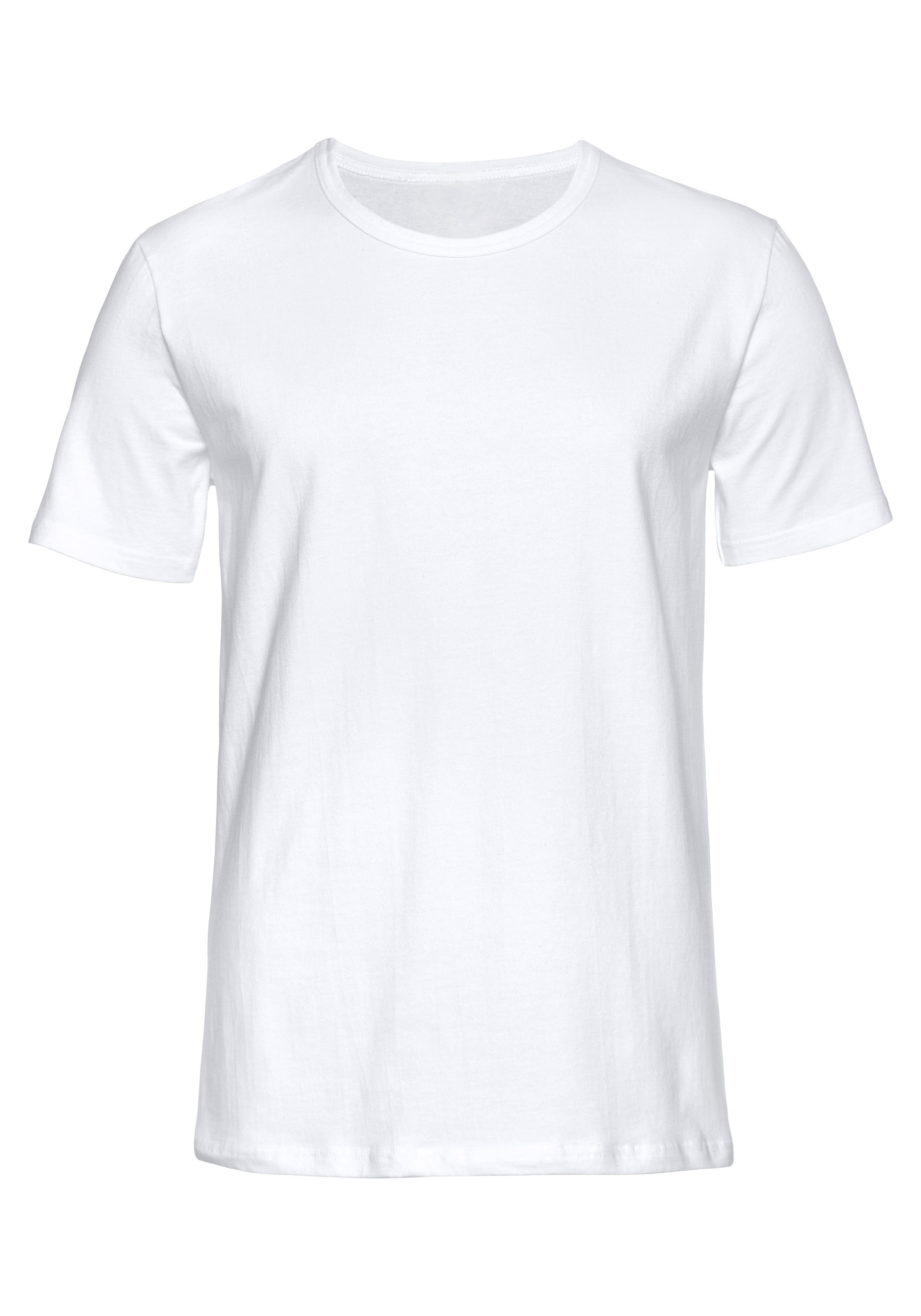 H.I.S T-Shirt, (2er-Pack), mit Rundhalsausschnitt perfekt als Unterziehshirt