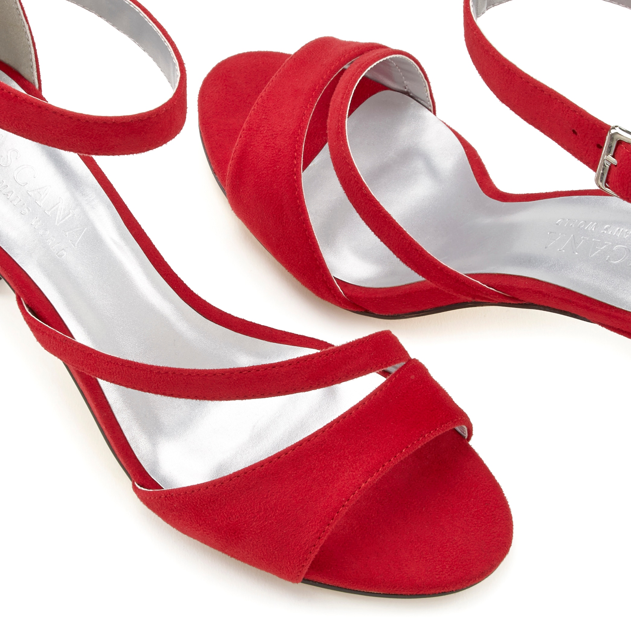 LASCANA Sandalette, mit raffiniertem Riemchen